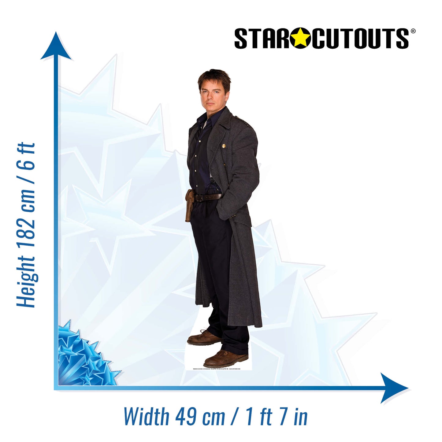 Captain Jack Harkness Cardboard Cutout - mycardboardcutout