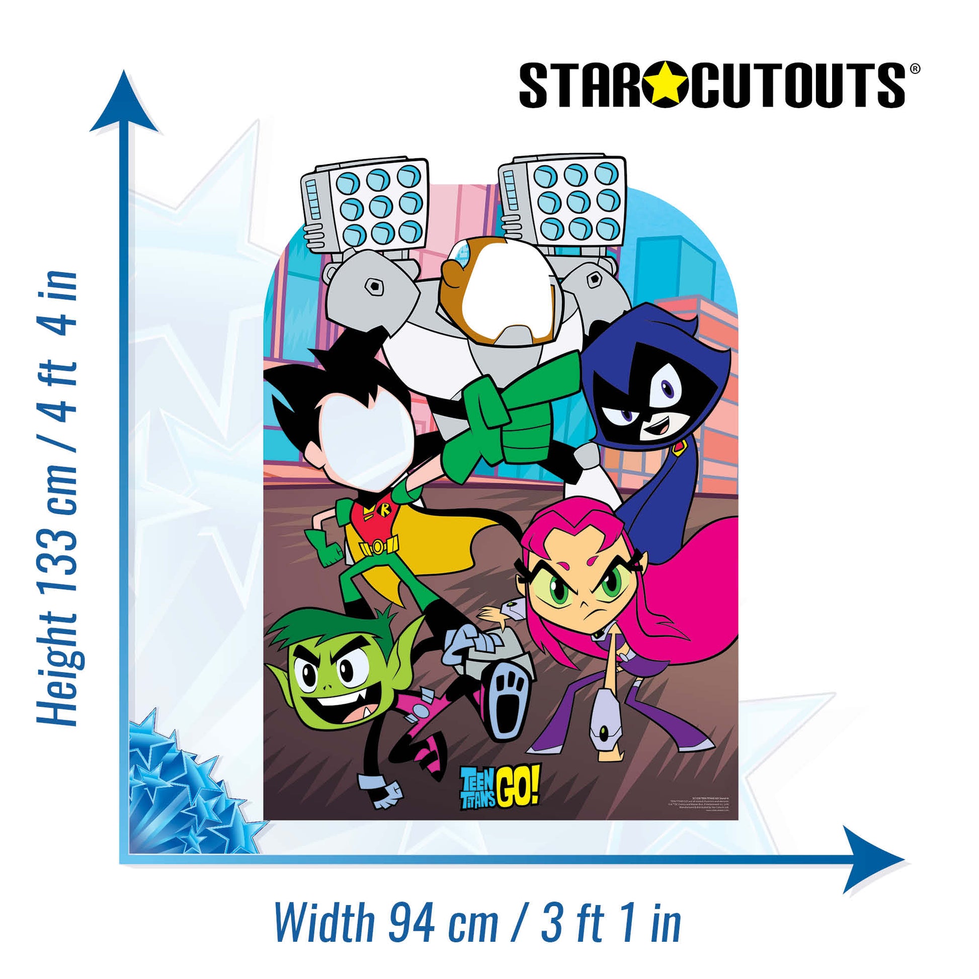 Teen Titans Go Stand In Cardboard Cutout - mycardboardcutout