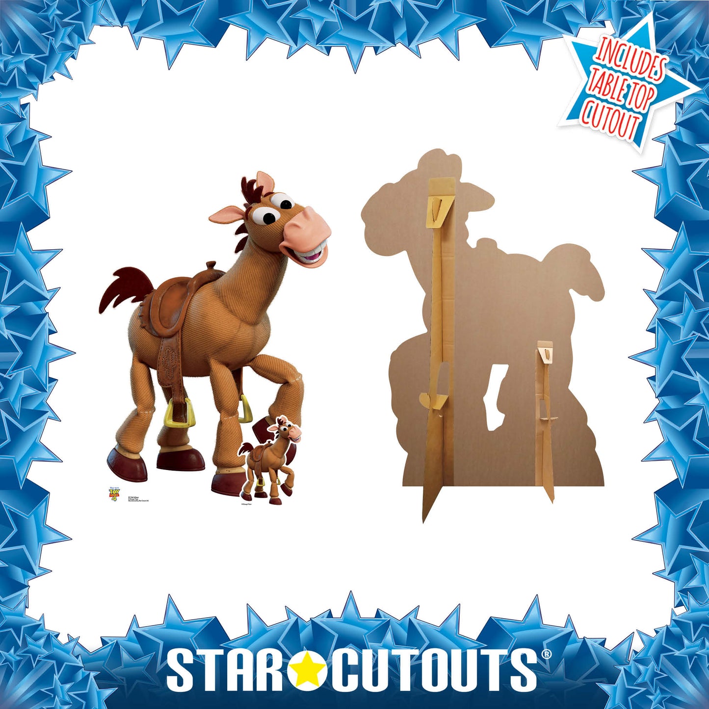 Bullseye Toy Horse Toy Story 4 Cardboard Cutout