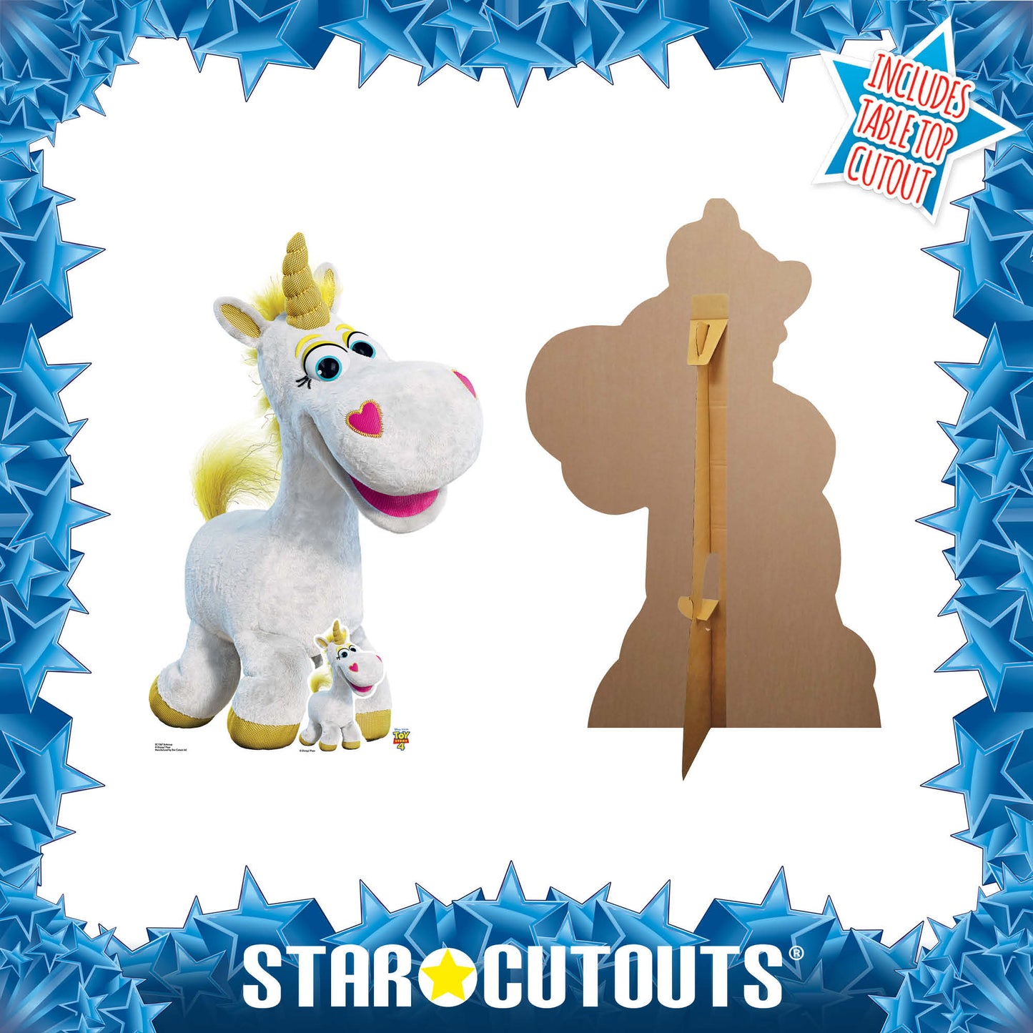 Buttercup Unicorn Toy Story 4 Cardboard Cutout