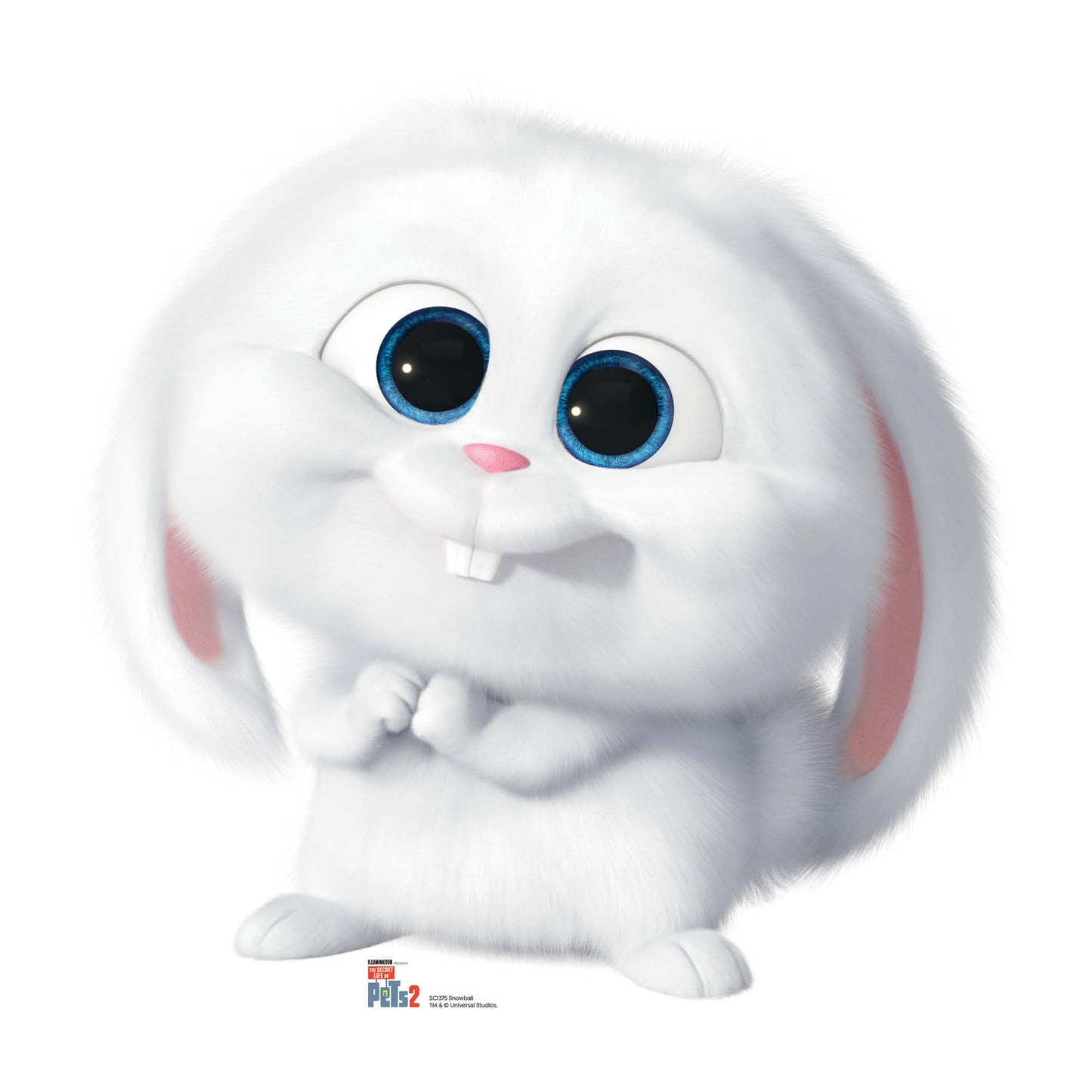 Snowball the Rabbit Secret Life of Pets Cardboard Cutout