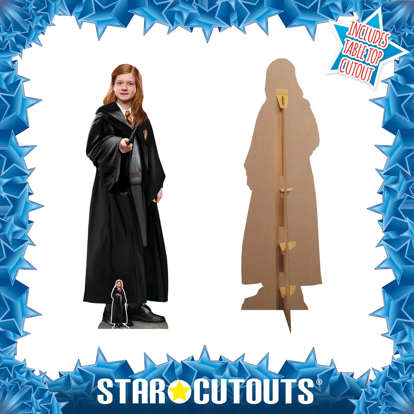 Ginny Weasley Harry Potter Character Cardboard Cutout Lifesize