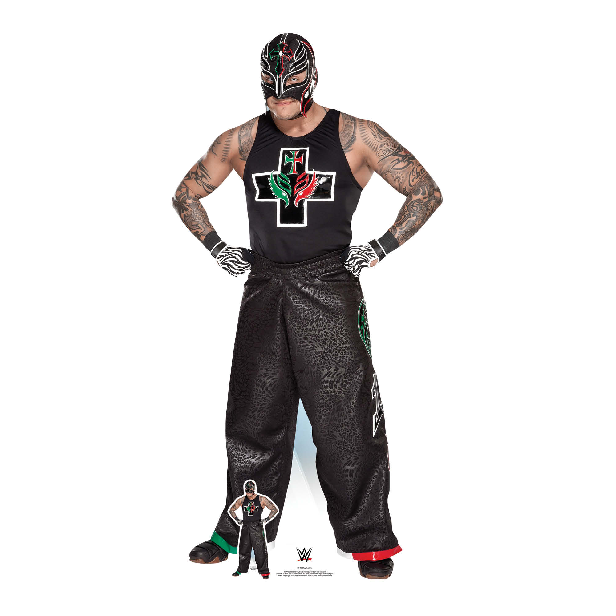 Rey Mysterio Hips WWE Cardboard Cutout Lifesize – mycardboardcutout