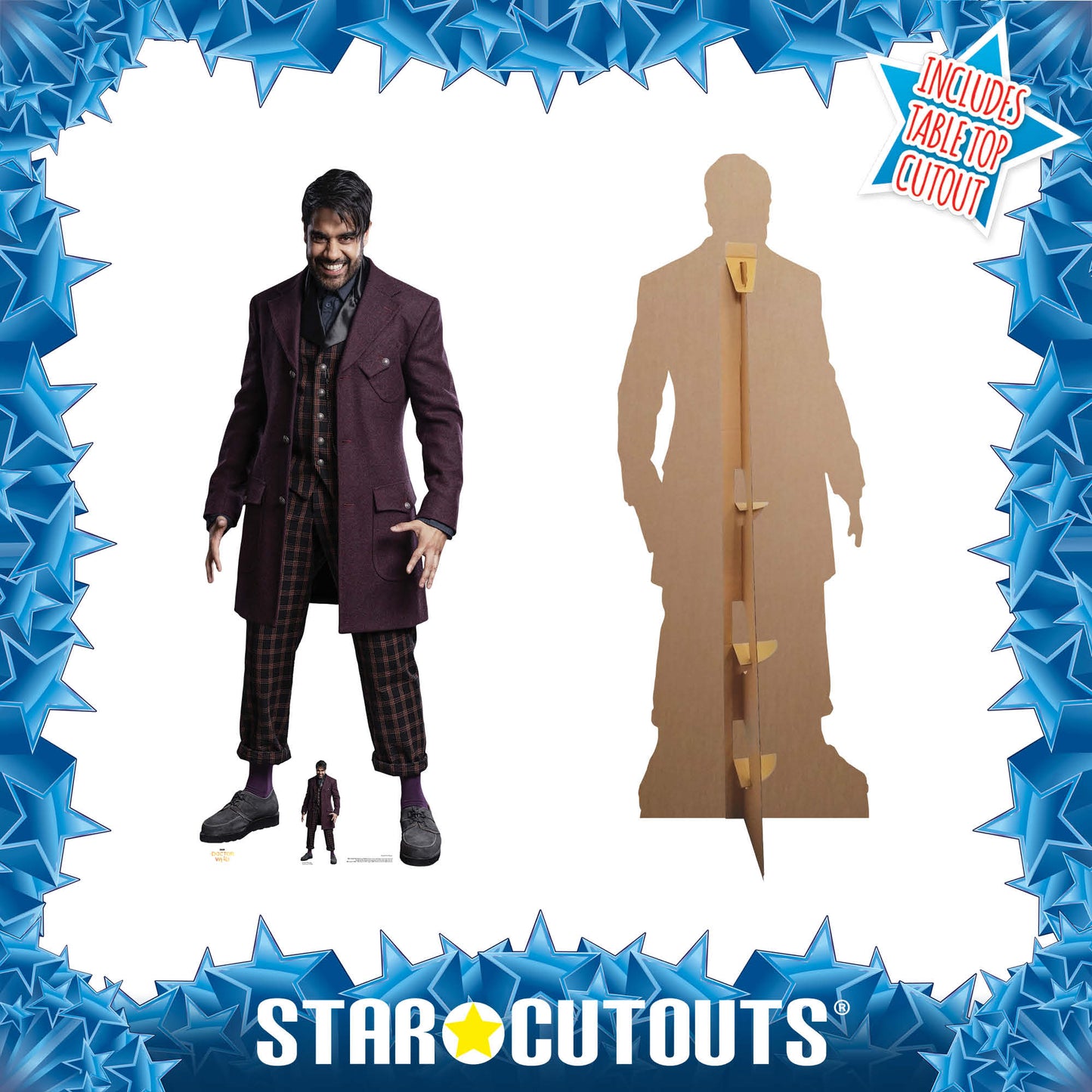 The Master Sacha Dhawan Cardboard Cutout MyCardboardCutout