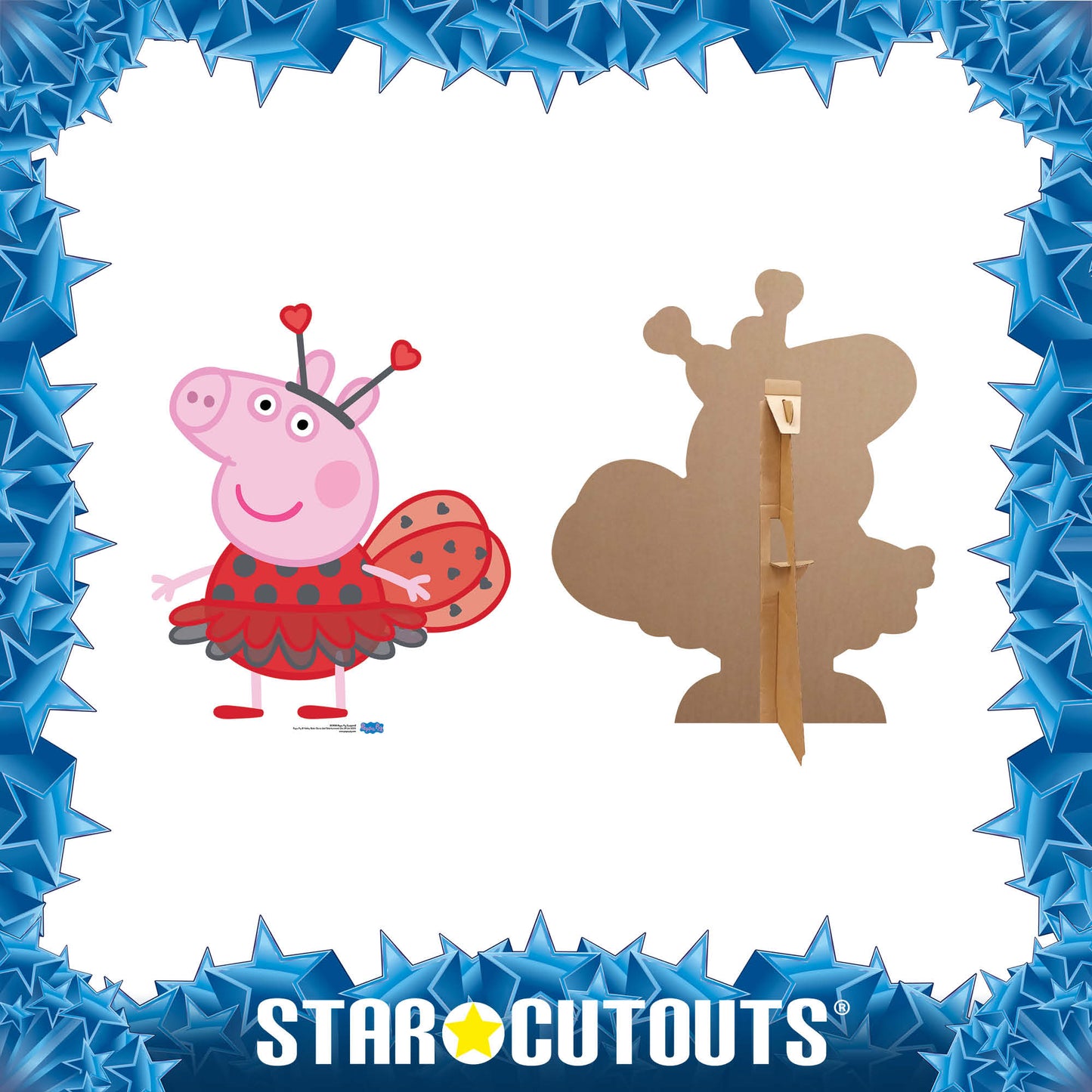 Peppa Pig Ladybird Cardboard Cutout