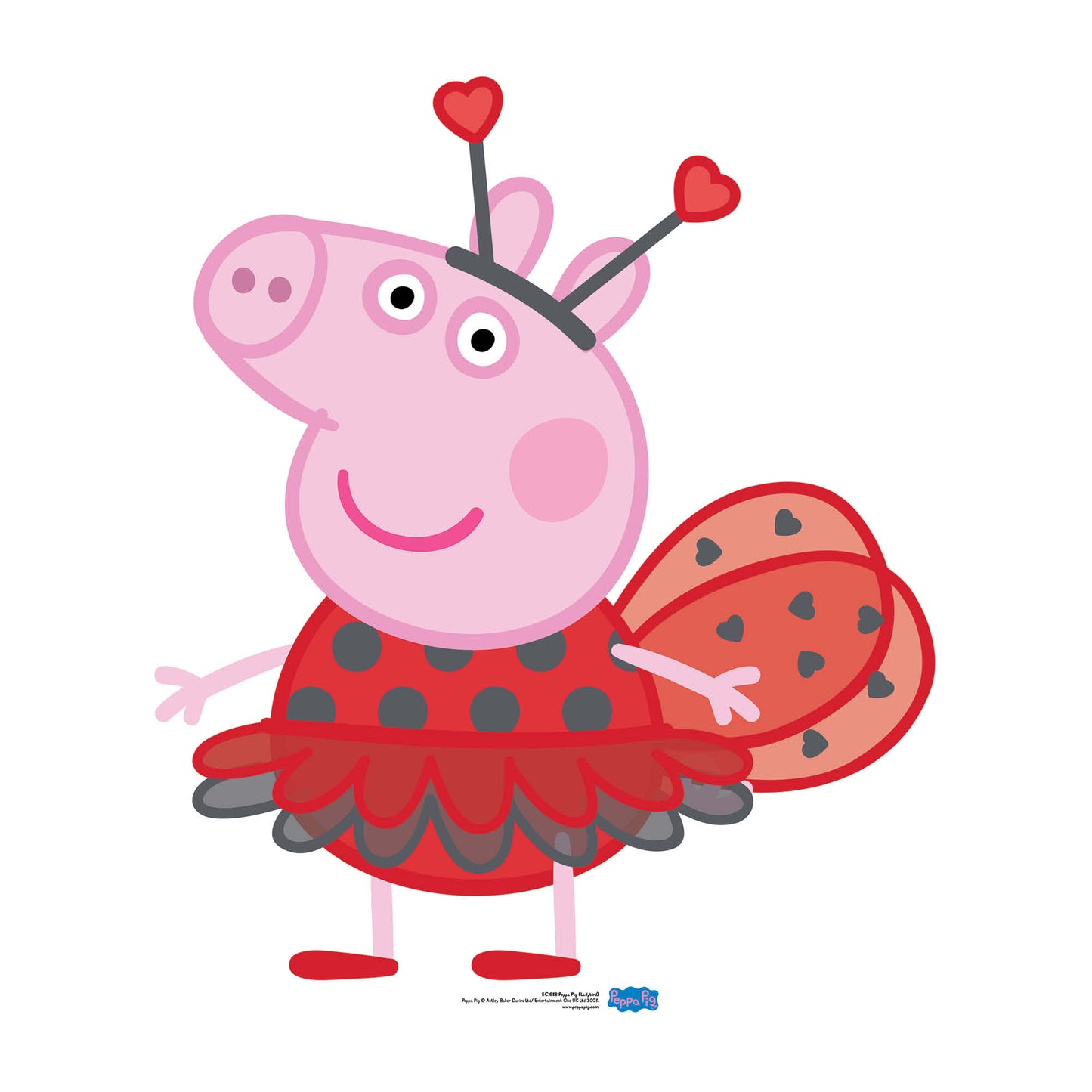 Peppa Pig Ladybird Cardboard Cutout