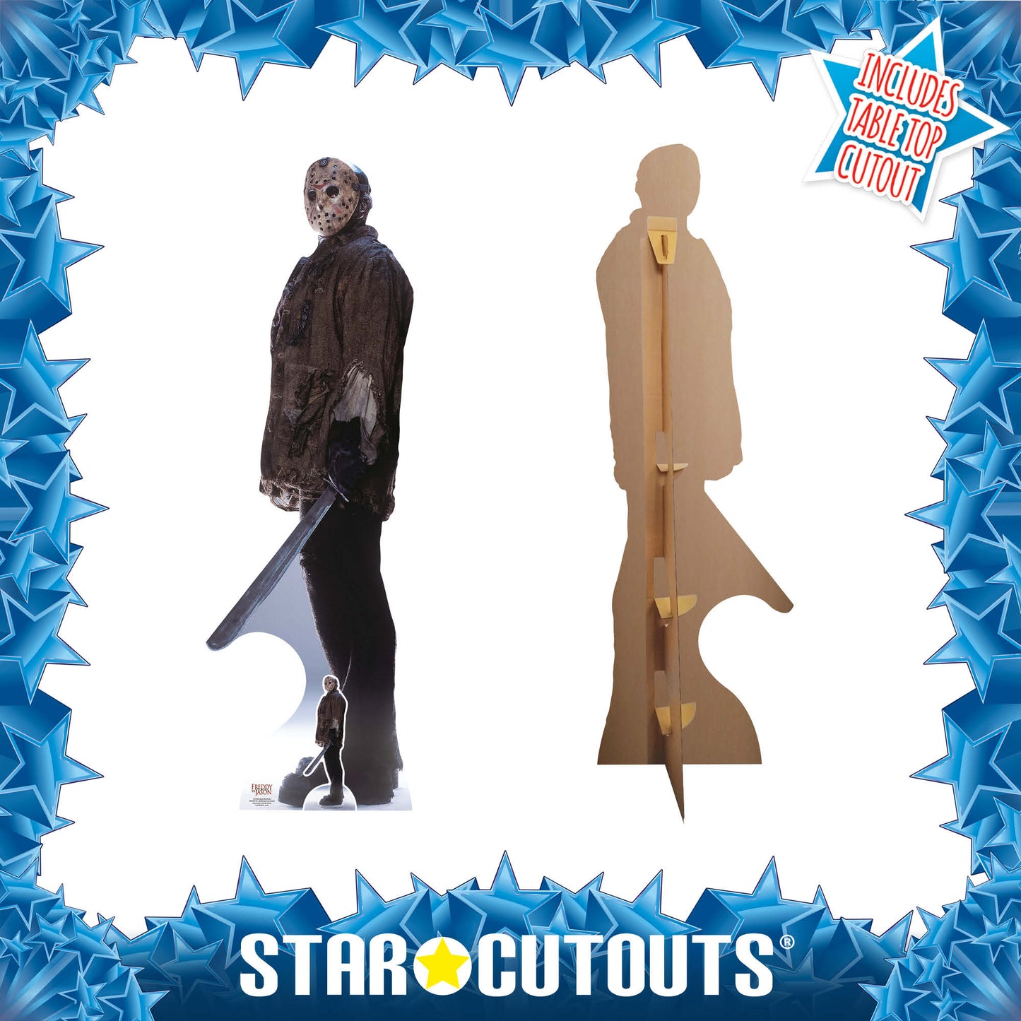 Jason Friday the 13th Machete Cardboard Cutout Lifesize - mycardboardcutout