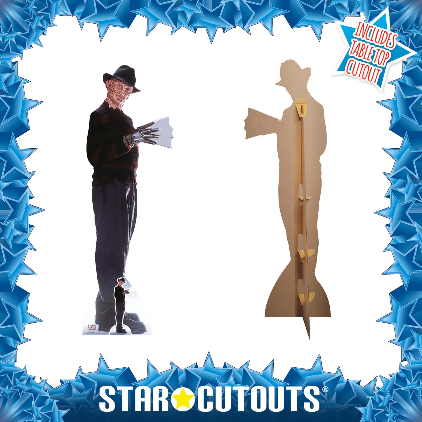 Freddy Kreuger Freddys Glove Cardboard Cutout Lifesize