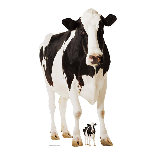 Cow British Countryside and Farm Theme Animal Cardboard Cutout - mycardboardcutout