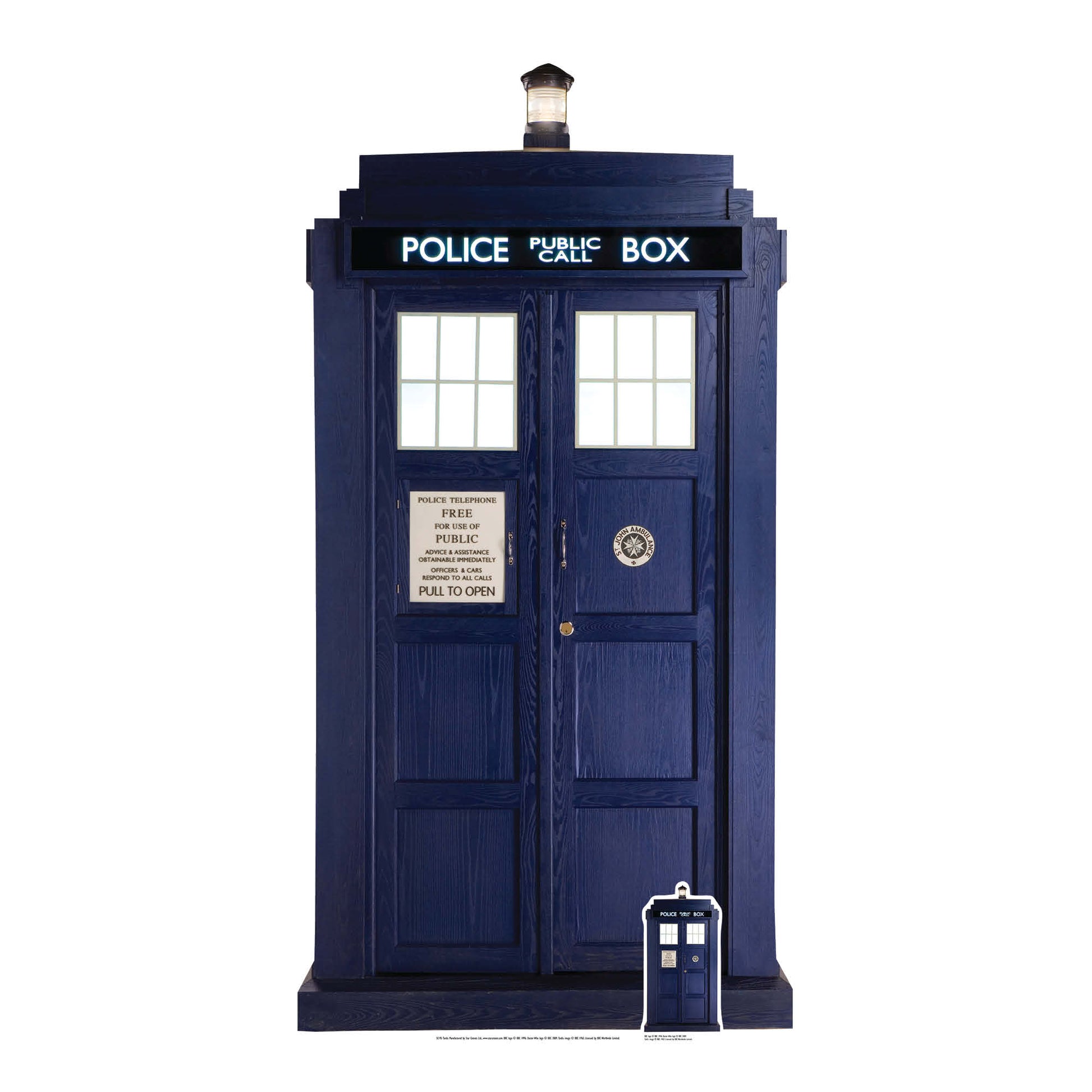 The Tardis 23 LIFE SIZE Cardboard Cutout MyCardboardCutout