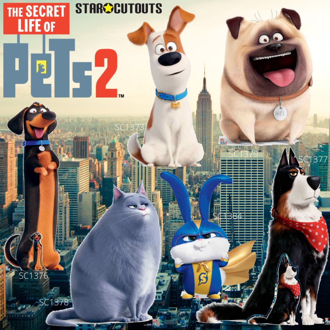 Duke Big Dog Secret Life of Pets Cardboard Cutout - mycardboardcutout