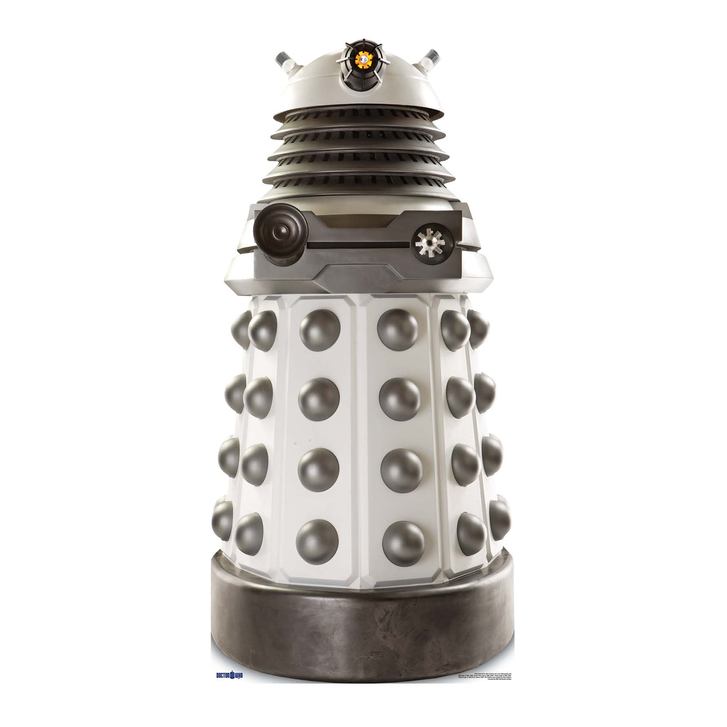 White Supreme Dalek Cardboard Cutout MyCardboardCutout