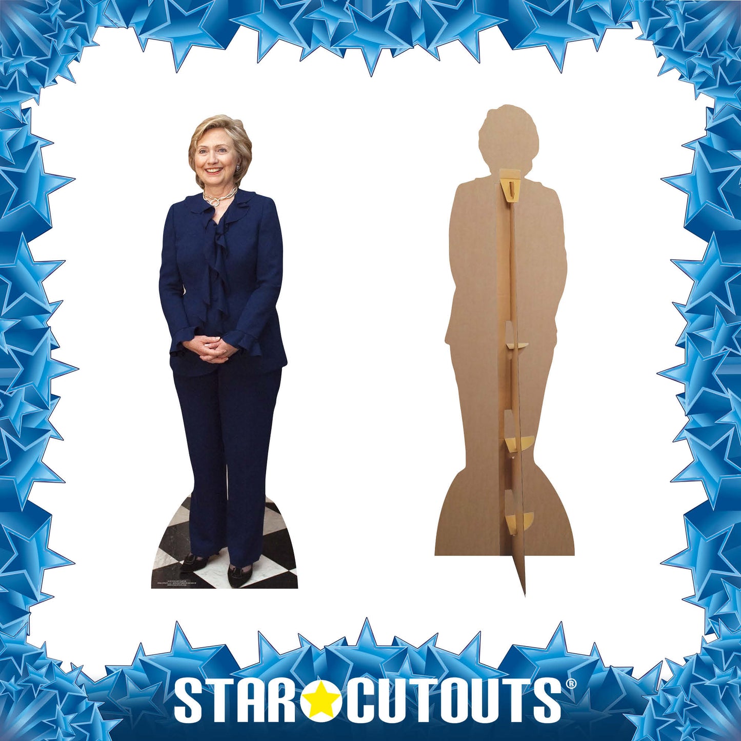 Hillary Clinton Cardboard Cutout Politician