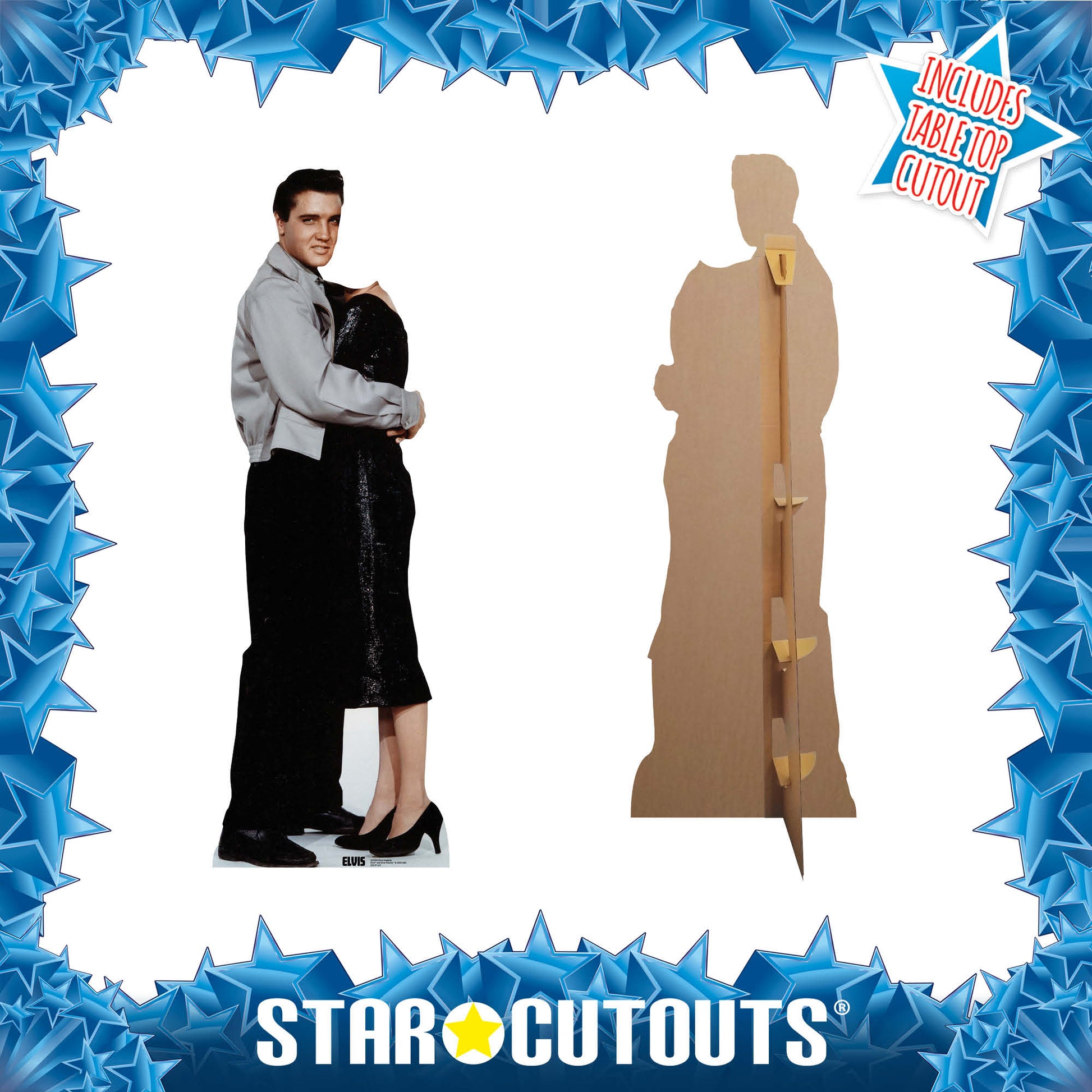 Elvis Stand In Hug Elvis Cardboard Cutout MyCardboardCutout