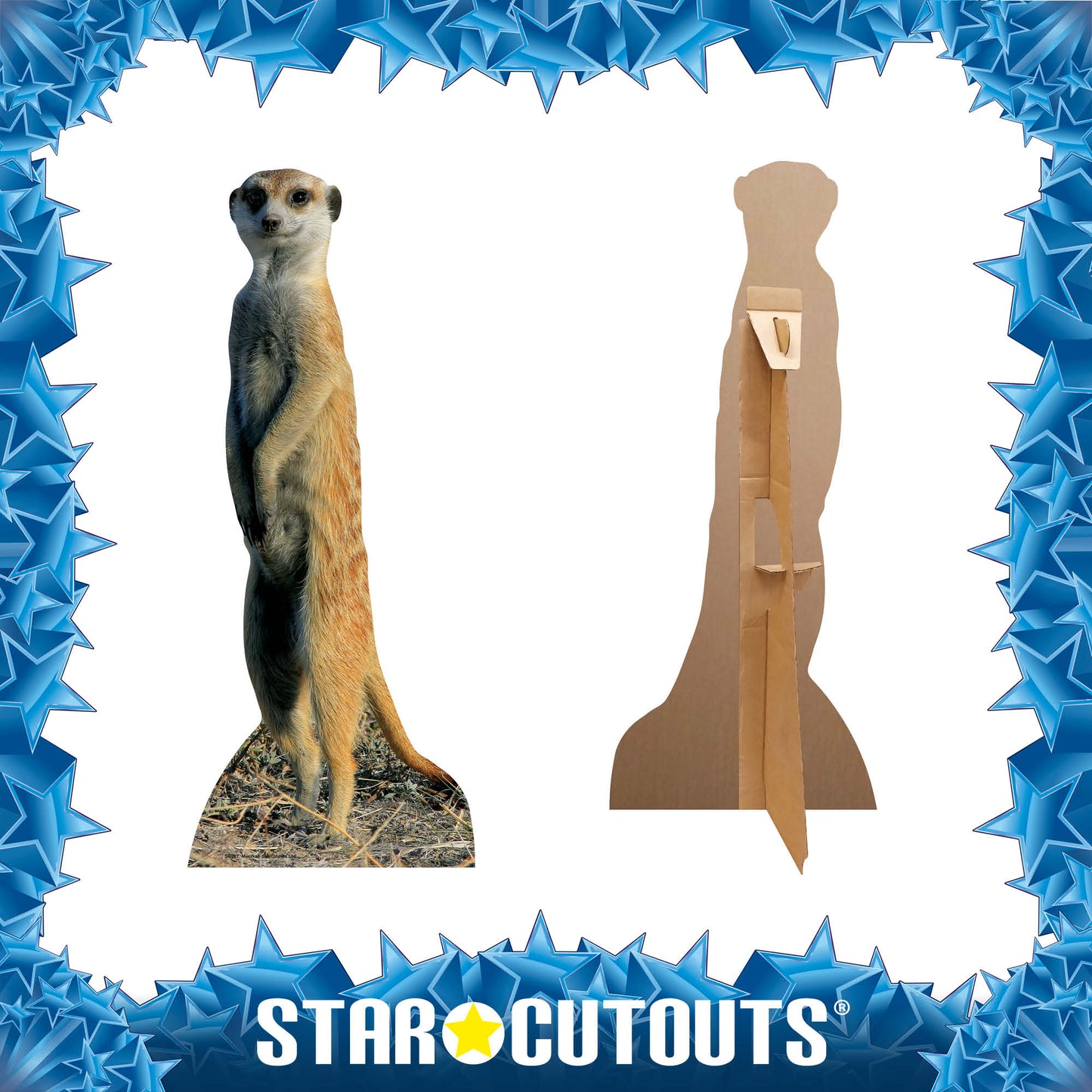Meerkat Jungle Safari Theme Animal Cardboard Cutout