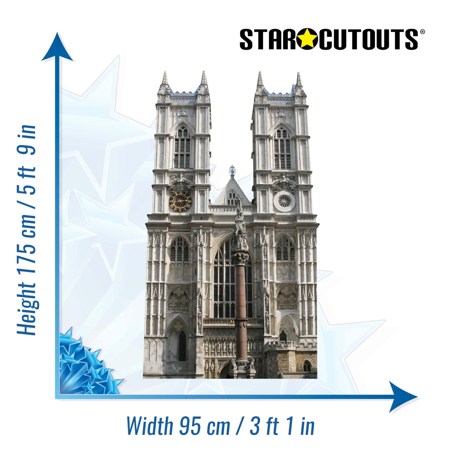 Westminster Abbey Cardboard Cutout