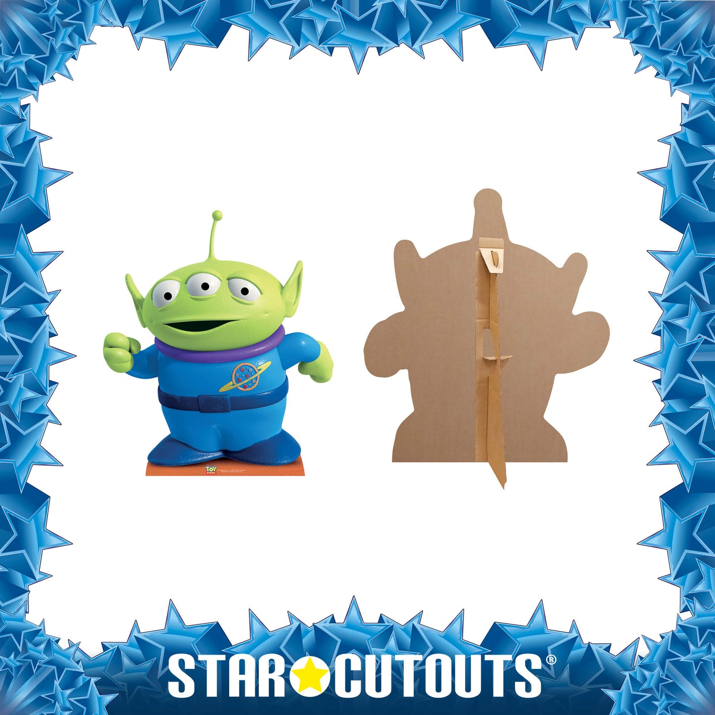 Little Green Man  Toy Story Cardboard Cutout