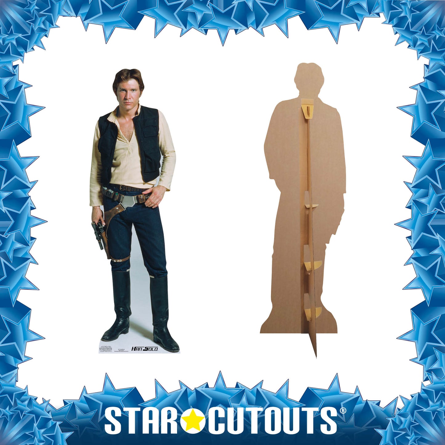 Han Solo Star Wars Cardboard Cutout