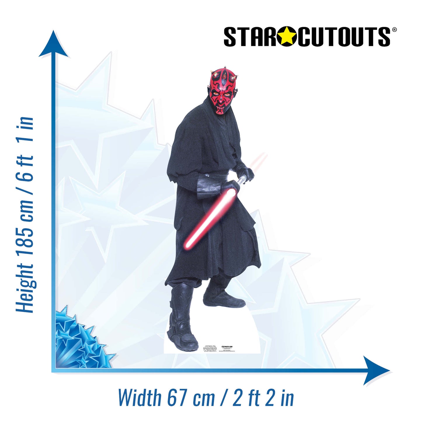 Darth Maul Star Wars Cardboard Cutout