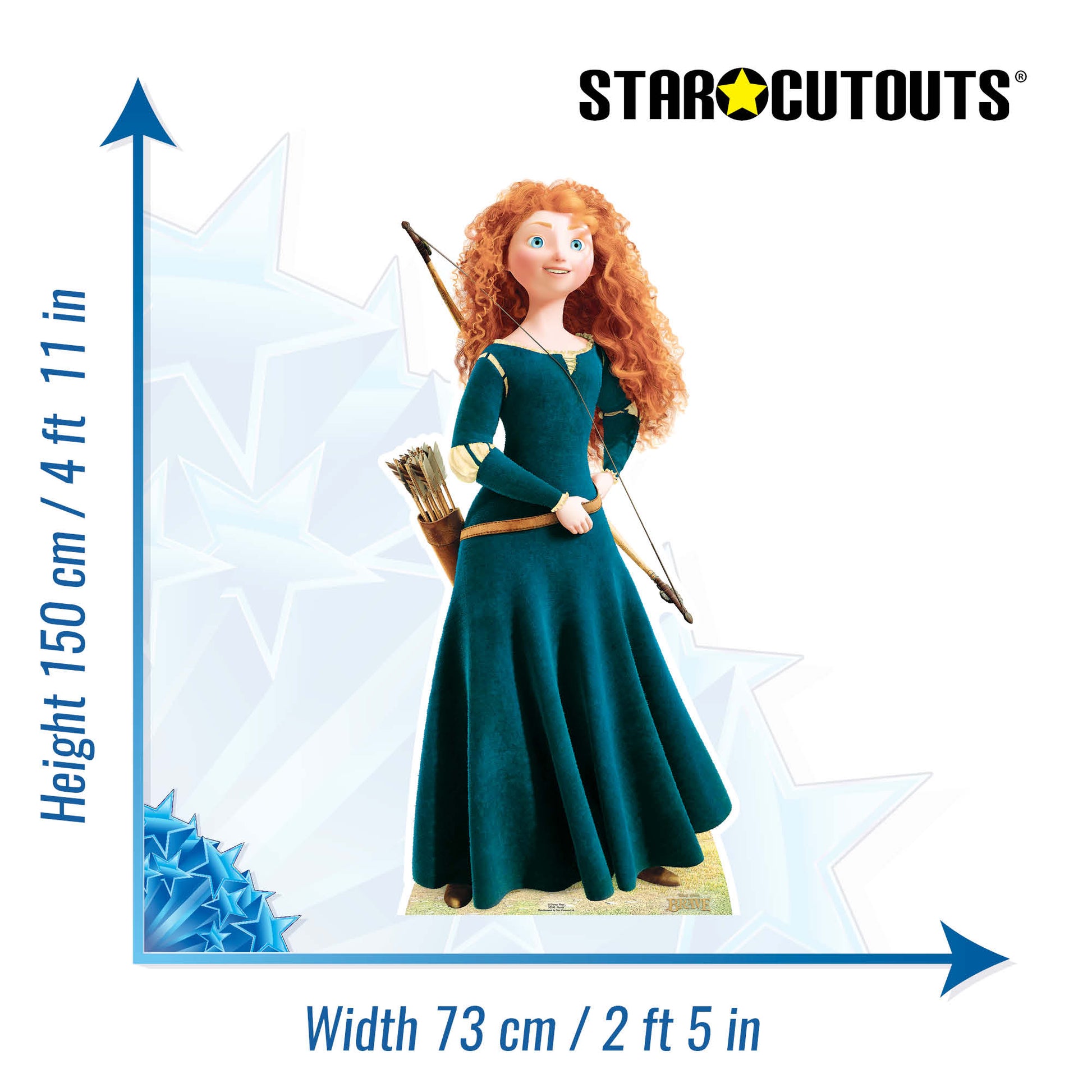 Cinderella Cardboard Cutout, 4ft - Disney