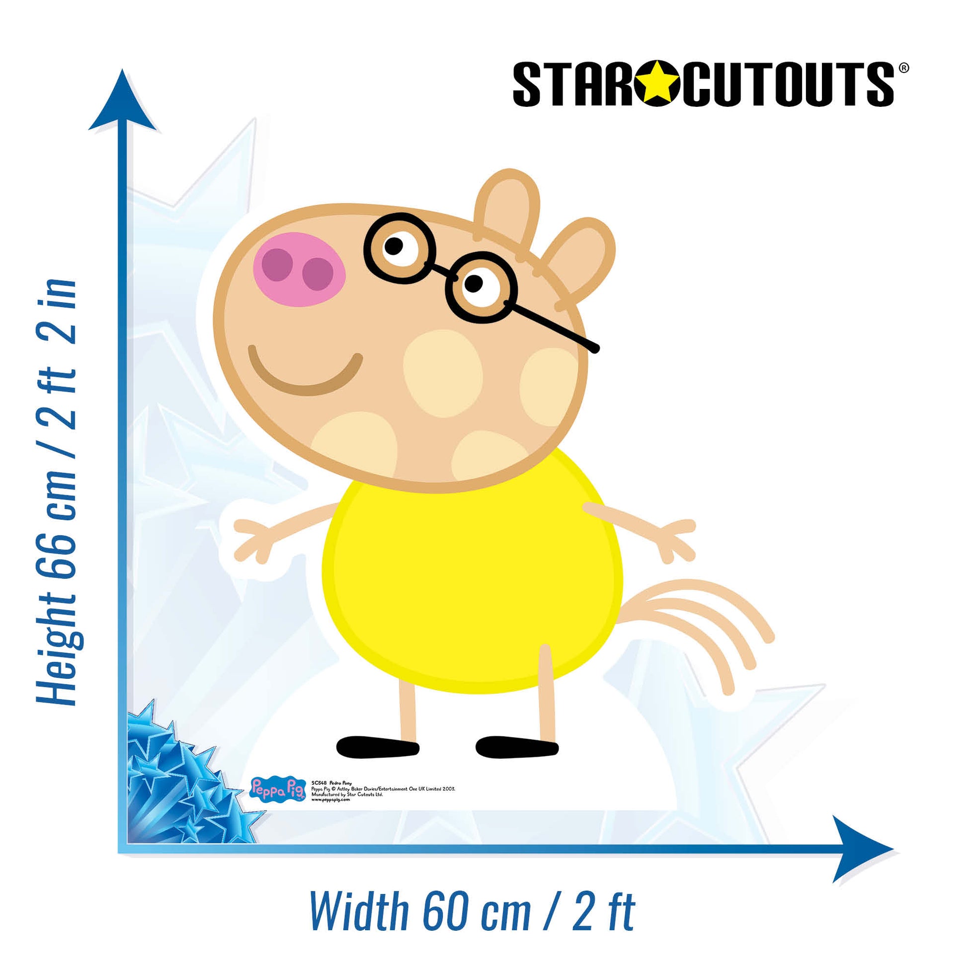 Pedro Pony Star Mini Cutout Cardboard Cutout - mycardboardcutout