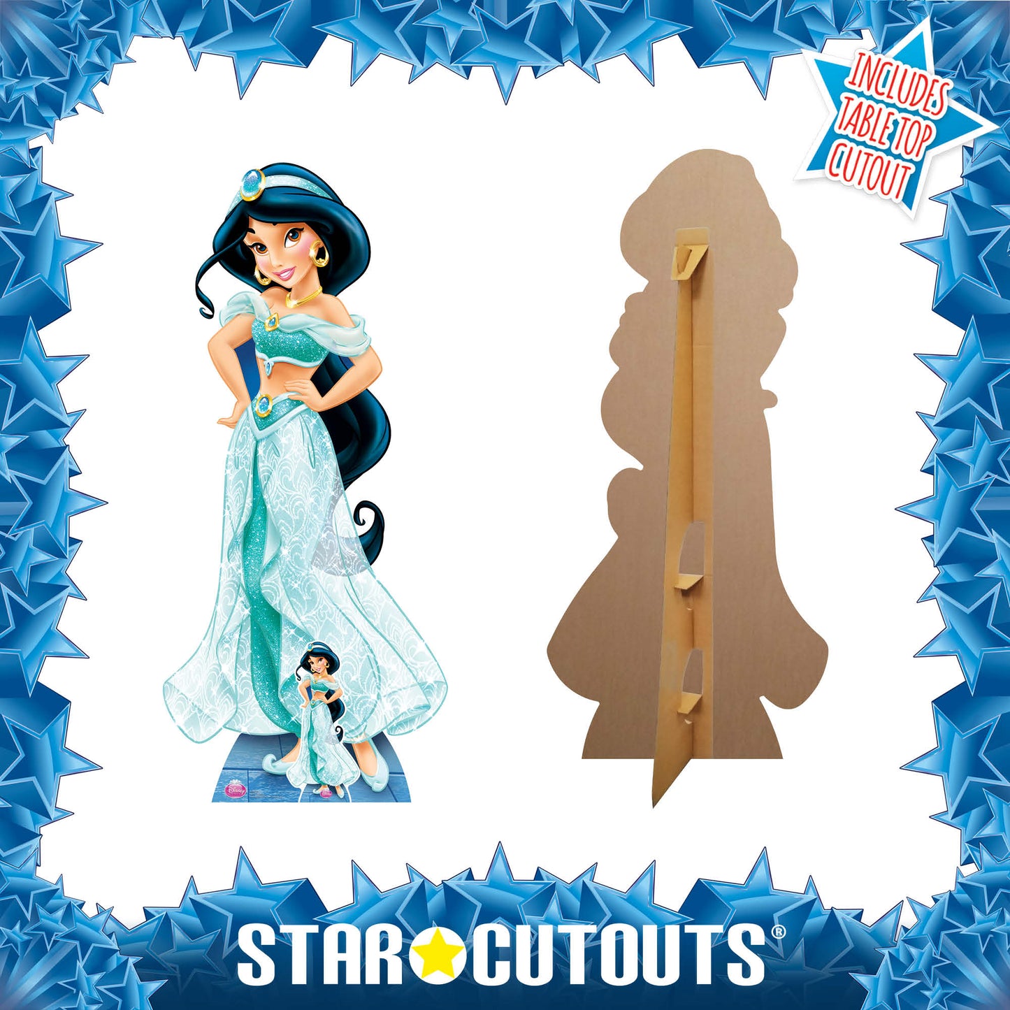 Princess Jasmine Cardboard Cutout