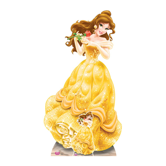 Belle Beauty and The Beast Cardboard Cutout