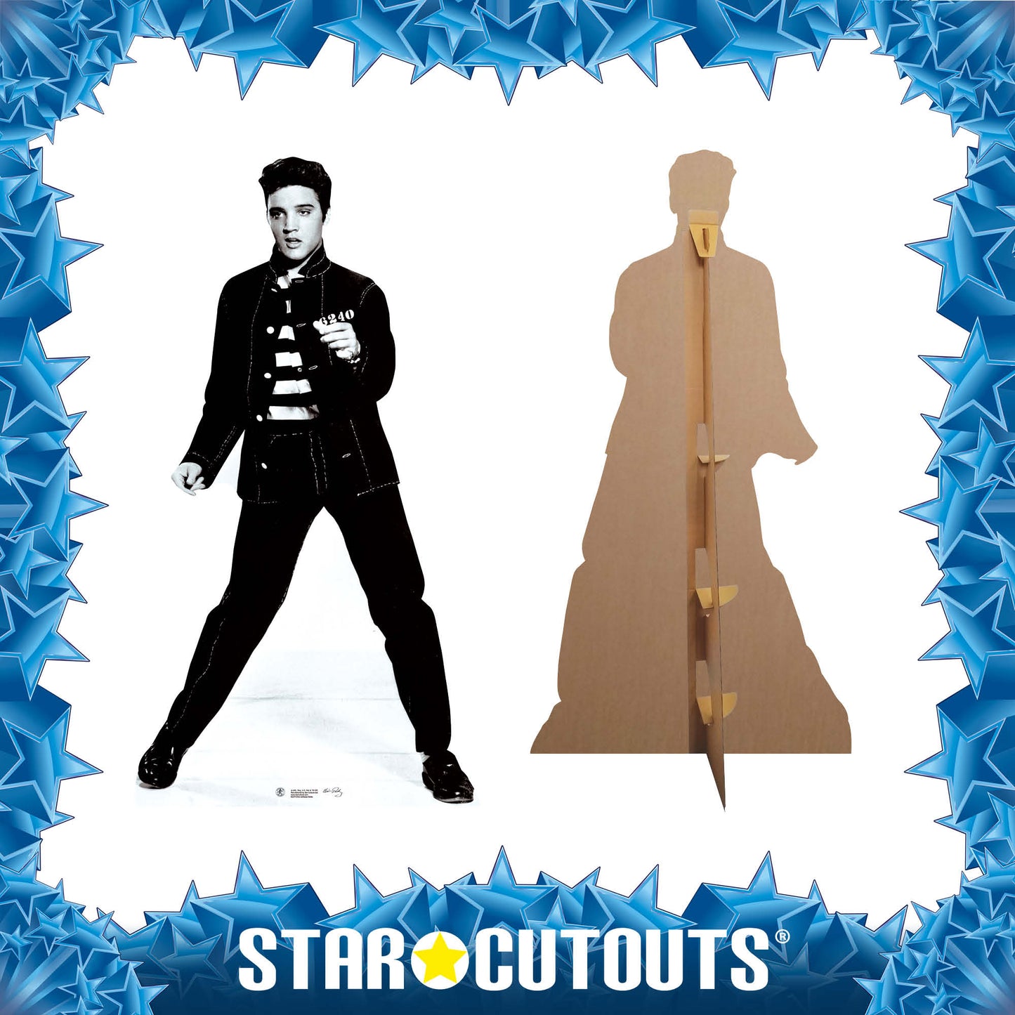 Elvis Jailhouse Rocks Cardboard Cutout MyCardboardCutout