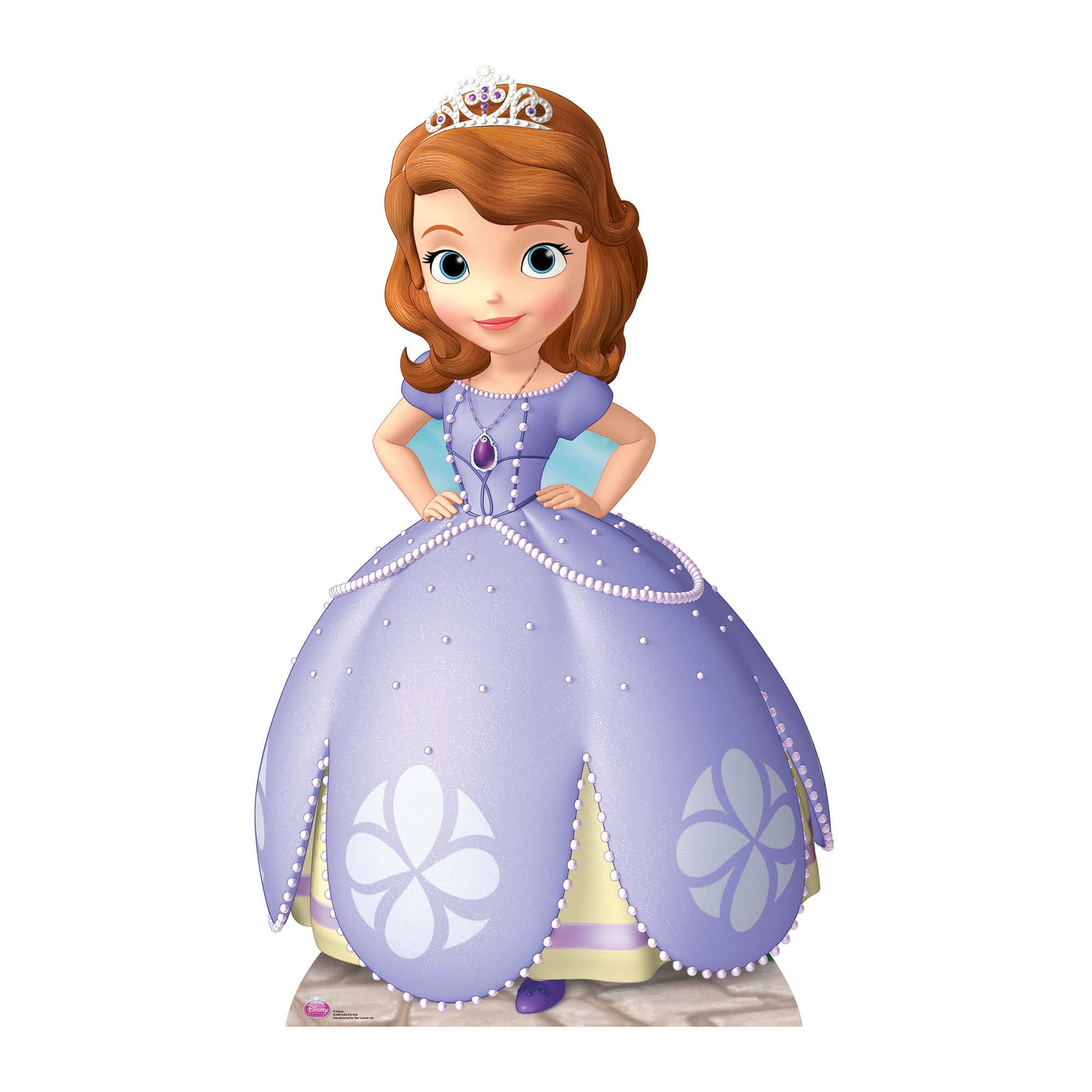 Official Sofia the First Princess Cardboard Cutout