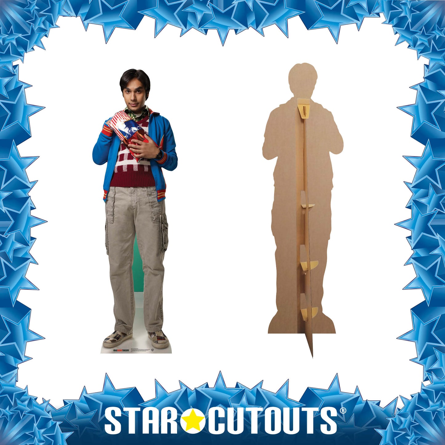 Dr Raj Koothrappali Big Bang Theory Cardboard Cutout Lifesize