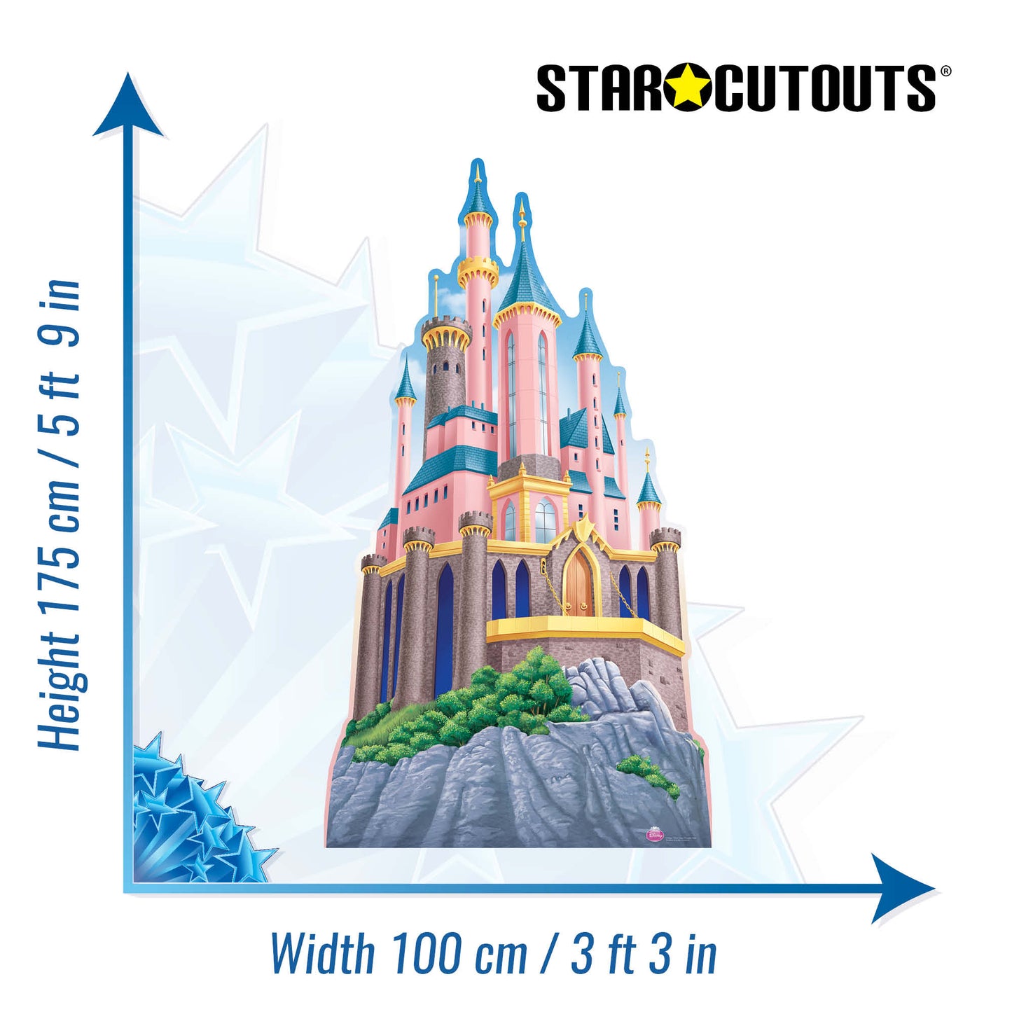 Disney Princess Castle Cardboard Cutout