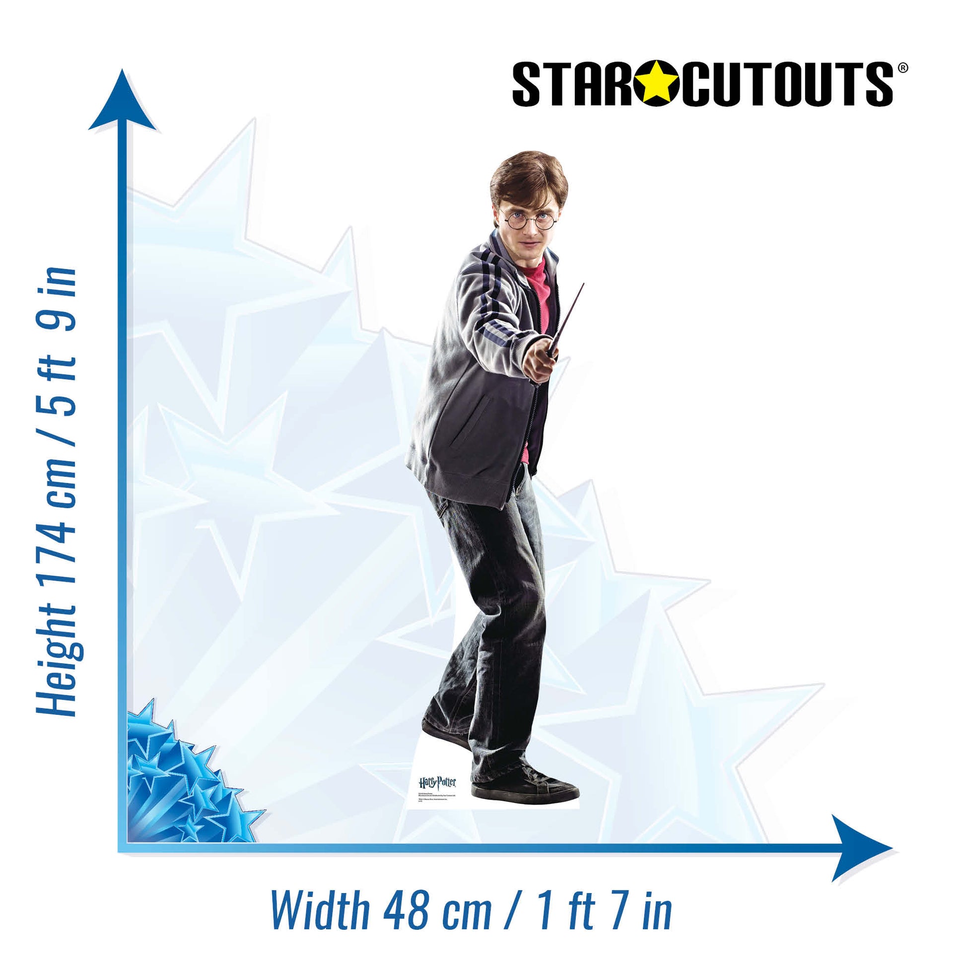 Harry Potter Cardboard Cutout Lifesize - mycardboardcutout