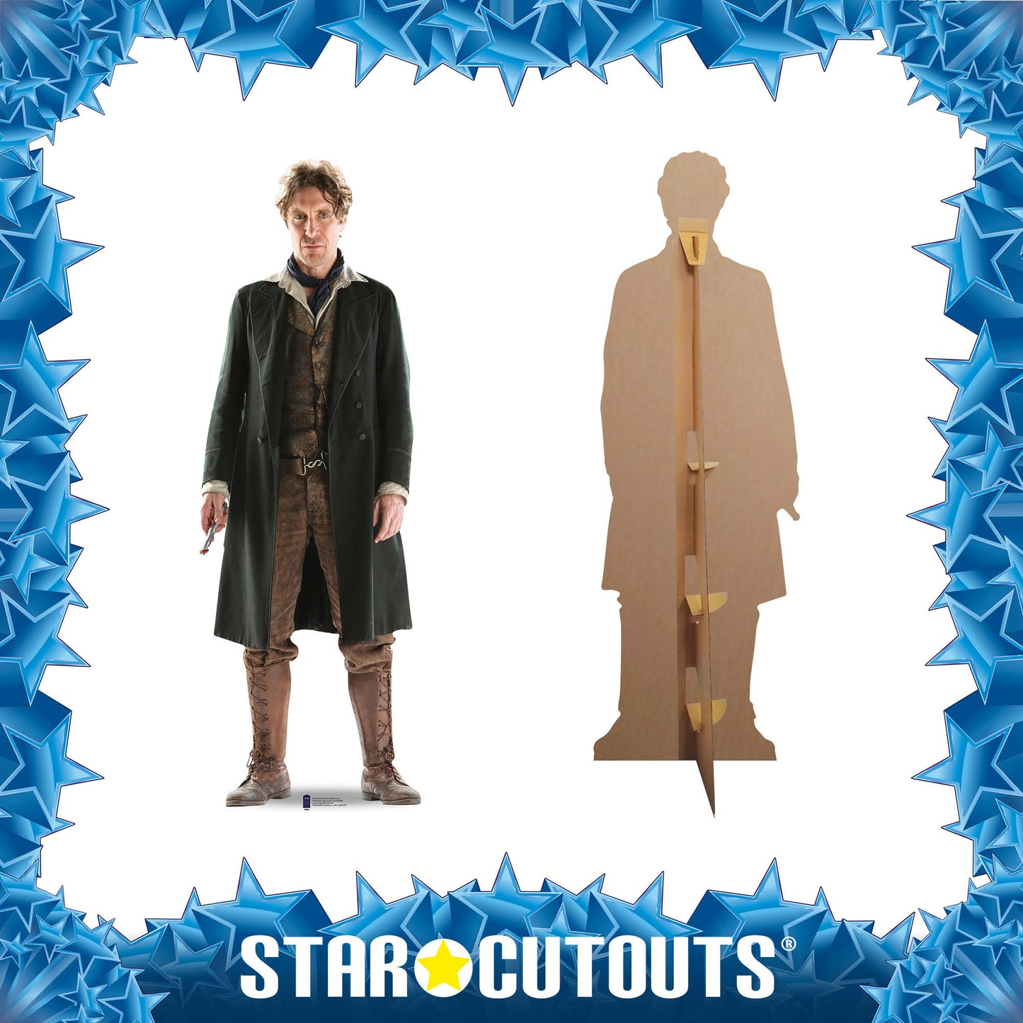 The 8th Doctor_Paul_McGann 50th Anniversary Special Cardboard Cutout MyCardboardCutout