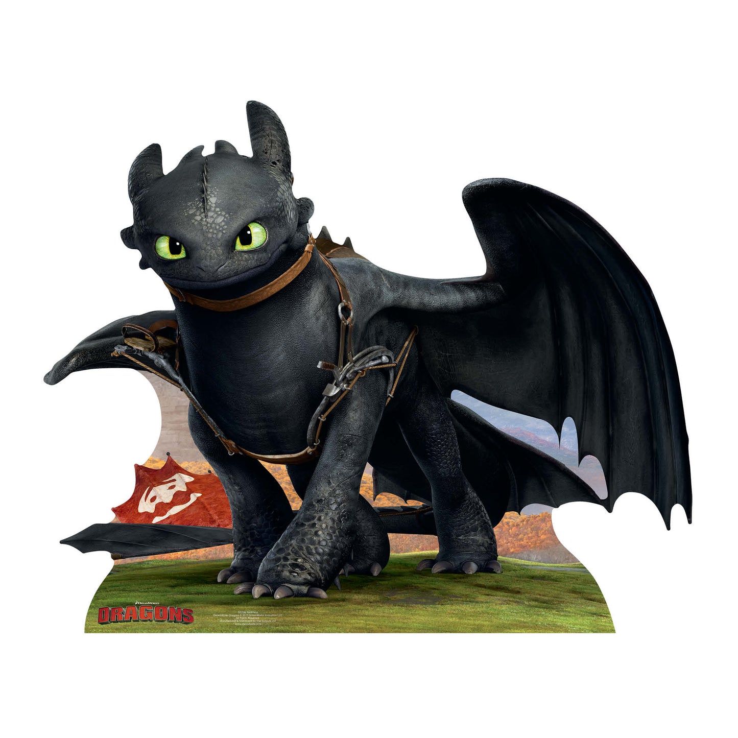 Toothless How To Train Your Dragon Cardboard Cutout