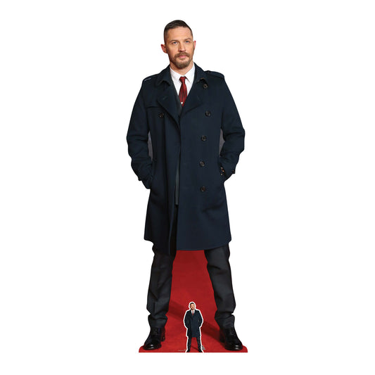 Tom Hardy Long Black Coat Cardboard Cutout