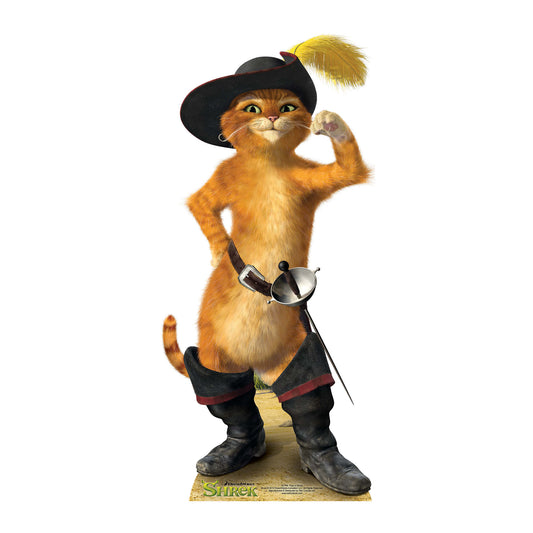  Puss in Boots Cardboard Cutout