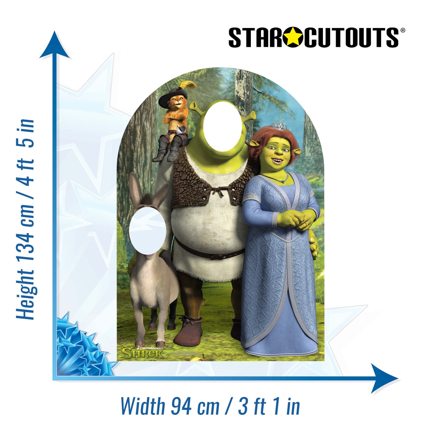  Shrek Stand In Cardboard Cutout