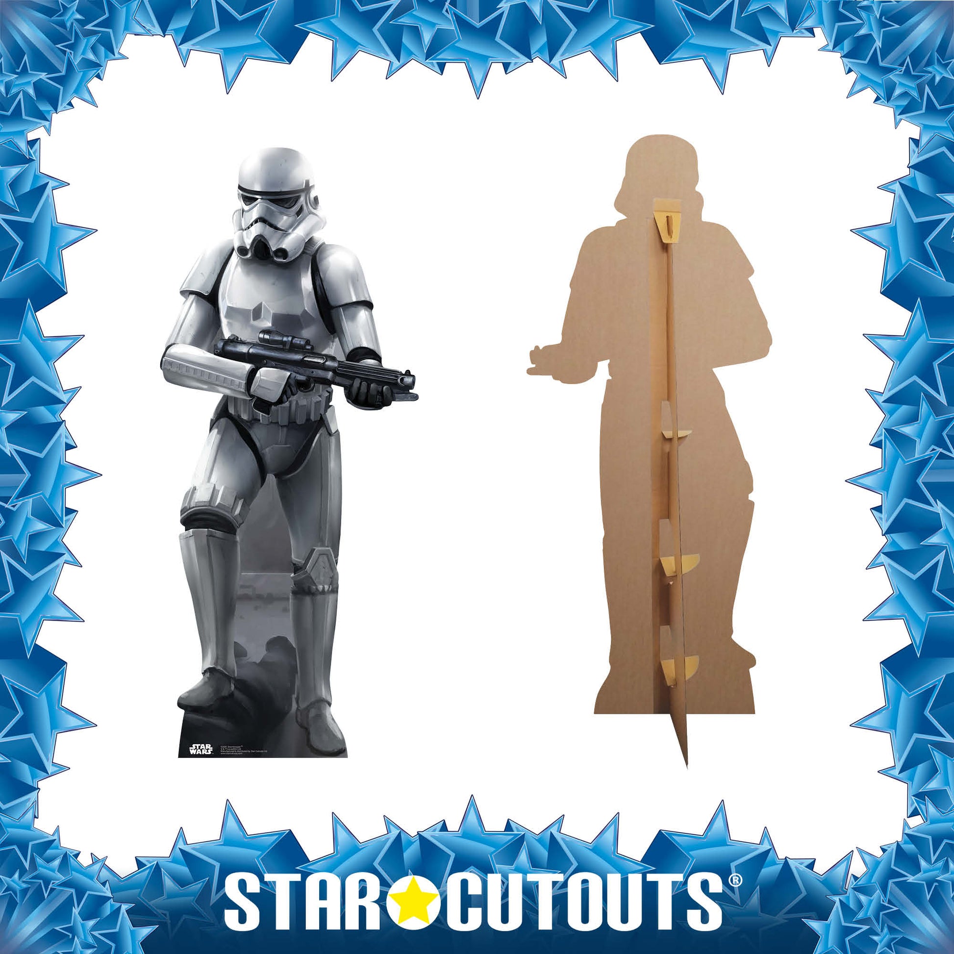 Galactic Empire Stormtrooper Star Wars Cardboard Cutout