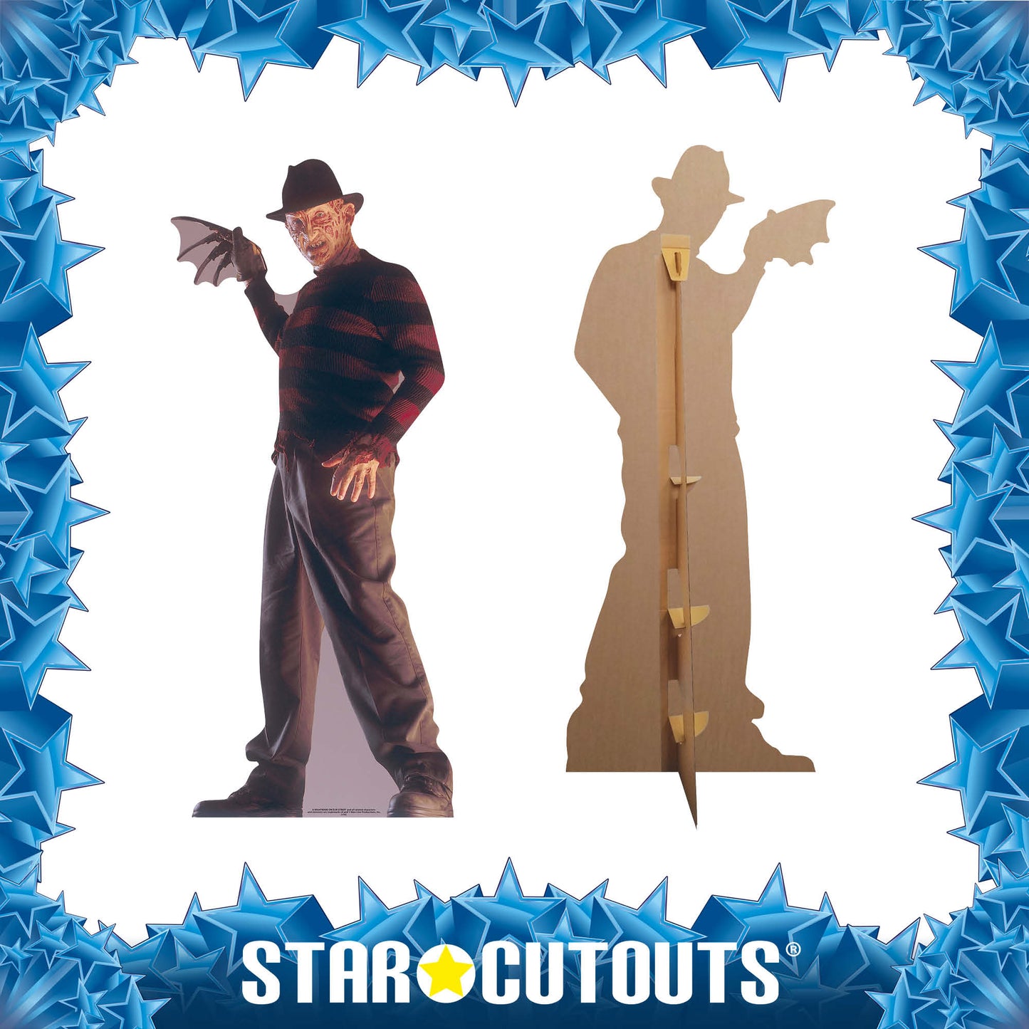 Freddy Krueger Nightmare on Elm Street Cardboard Cutout Lifesize