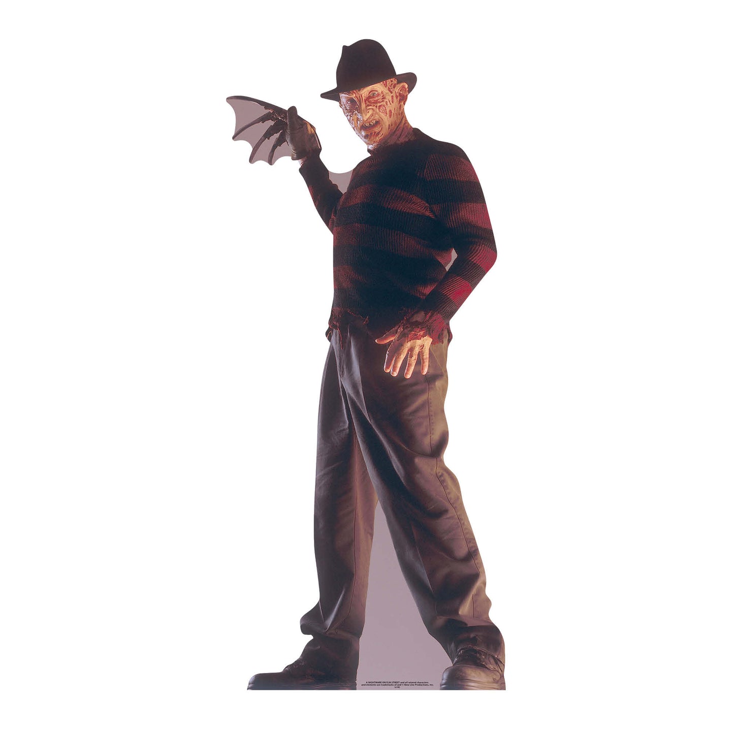 Freddy Krueger Nightmare on Elm Street Cardboard Cutout Lifesize