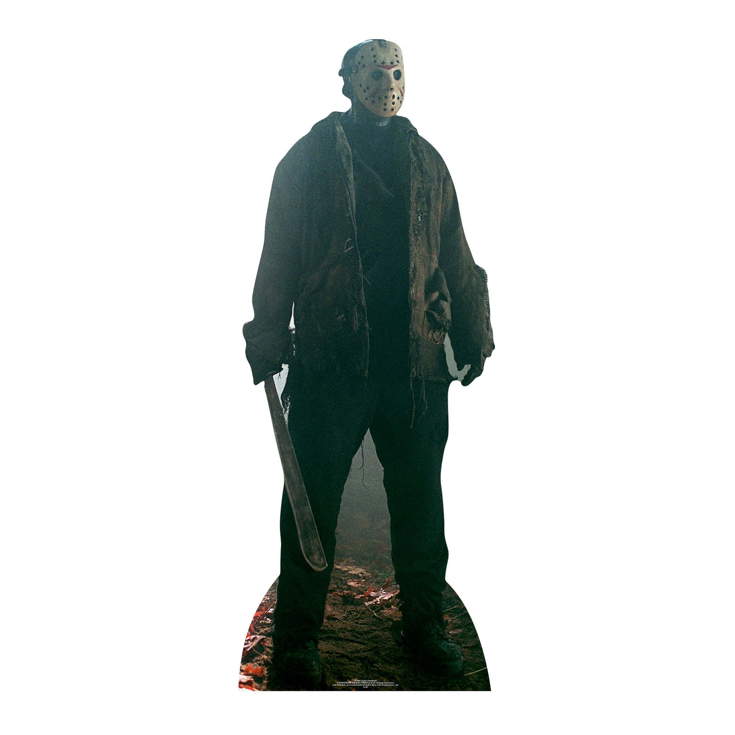 Jason Voorhees Friday the 13th Cardboard Cutout Lifesize