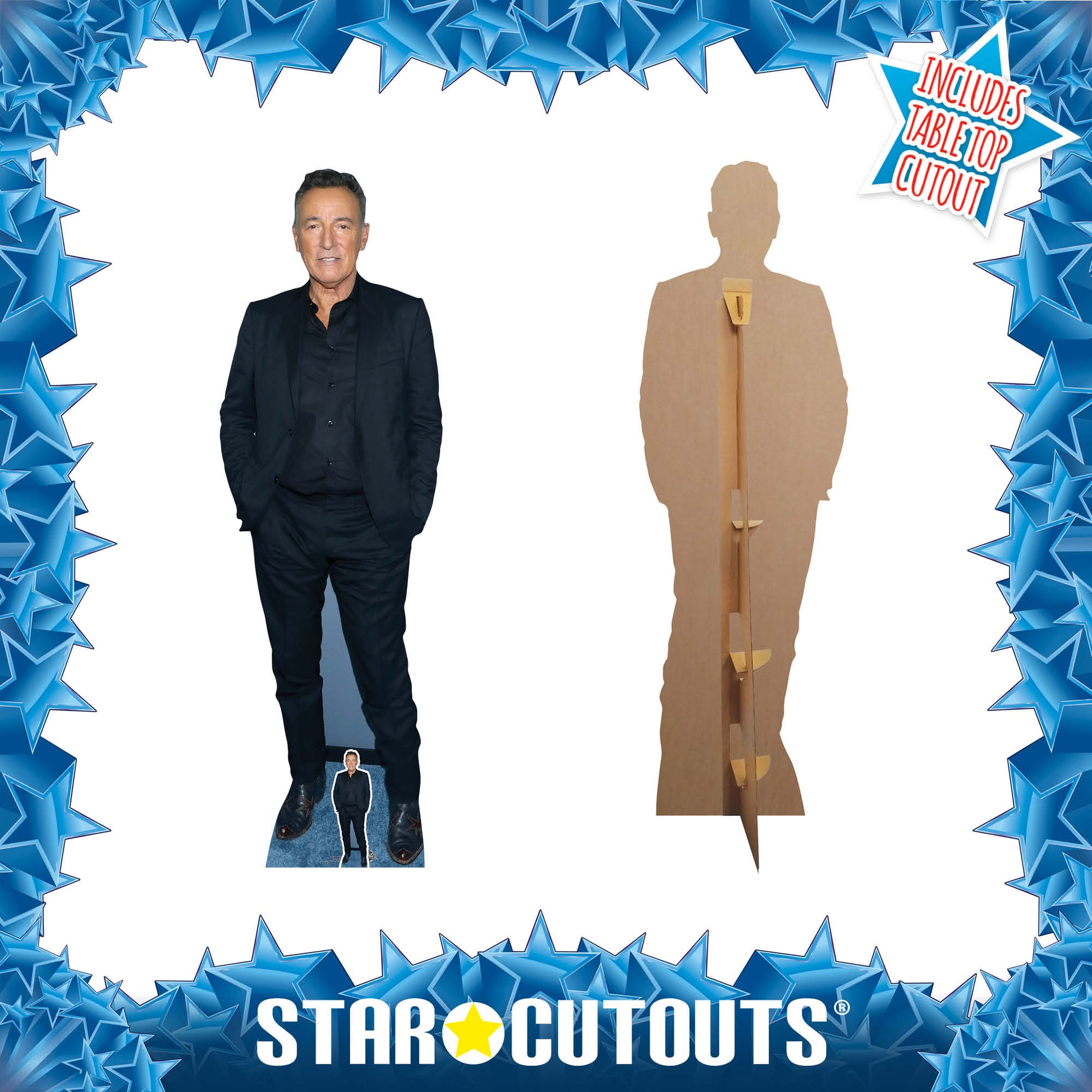 Bruce Springsteen Cardboard Cutout - mycardboardcutout
