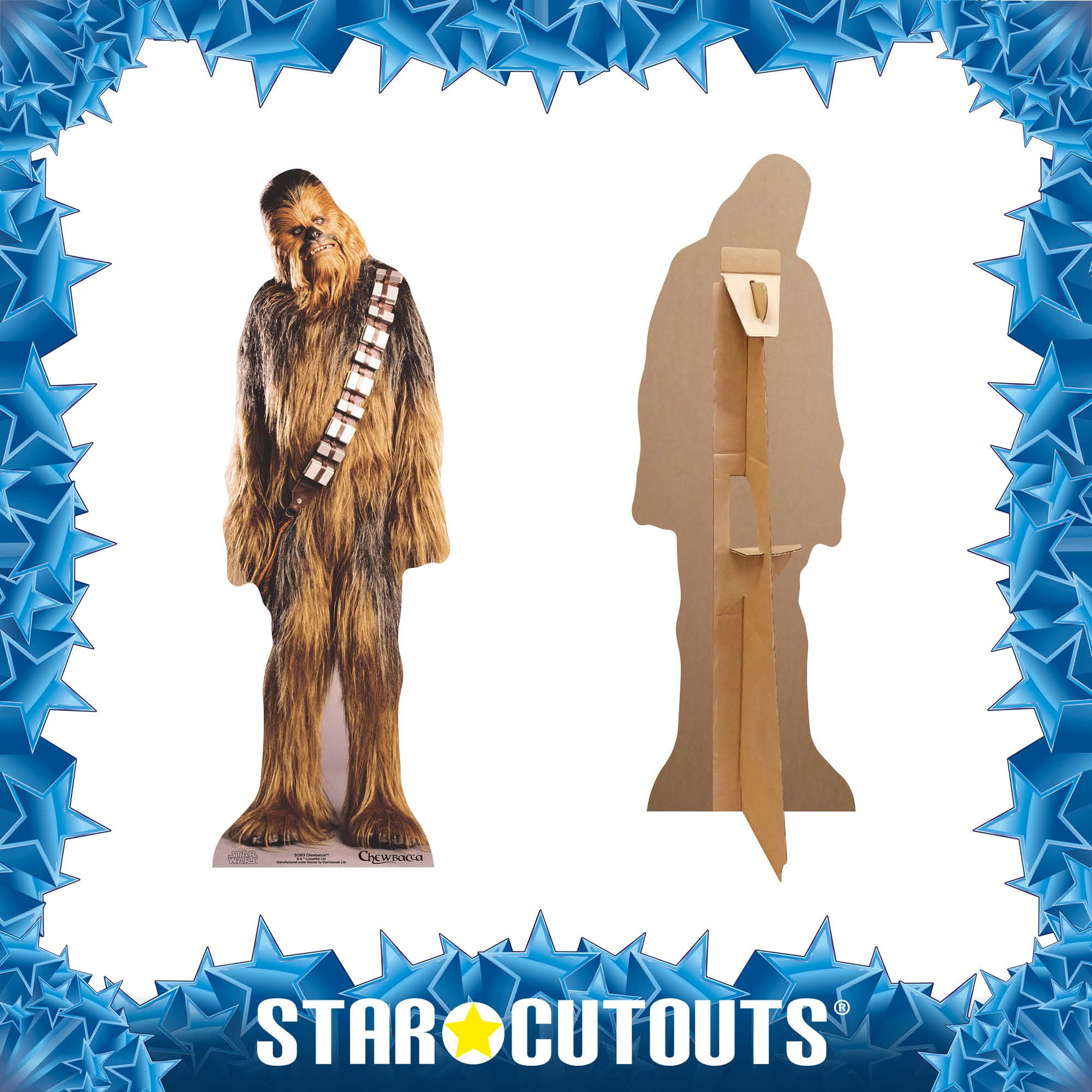 Chewbacca Small Cardboard Cutout
