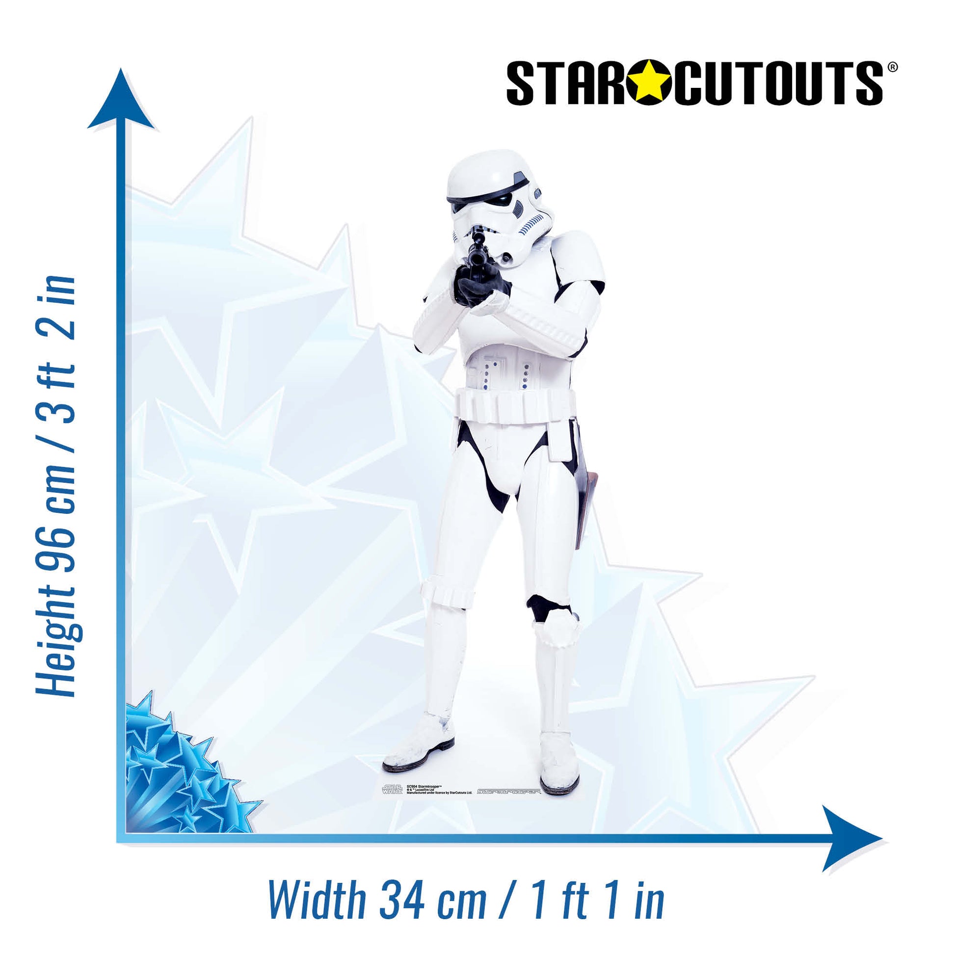 Stormtrooper Small Cardboard Cutout