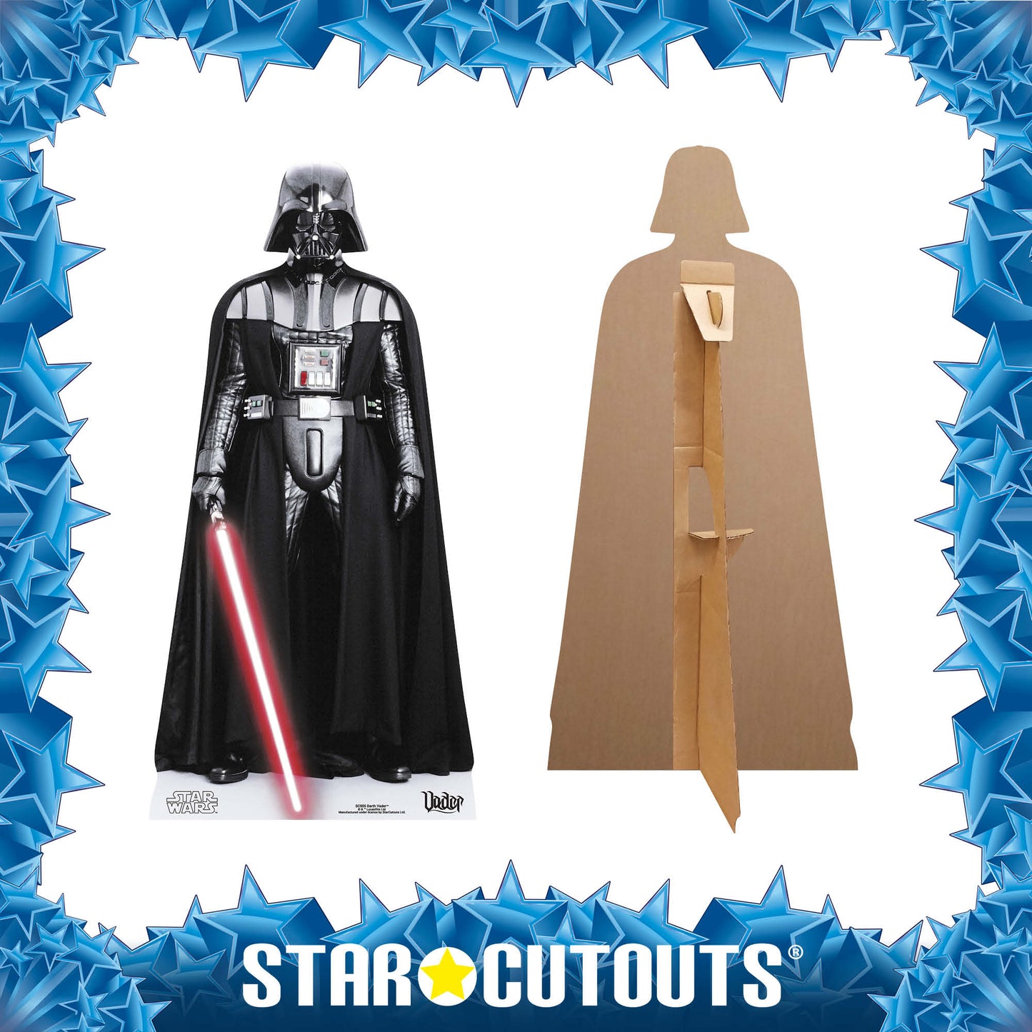 Darth Vader Small Star Wars Cardboard Cutout