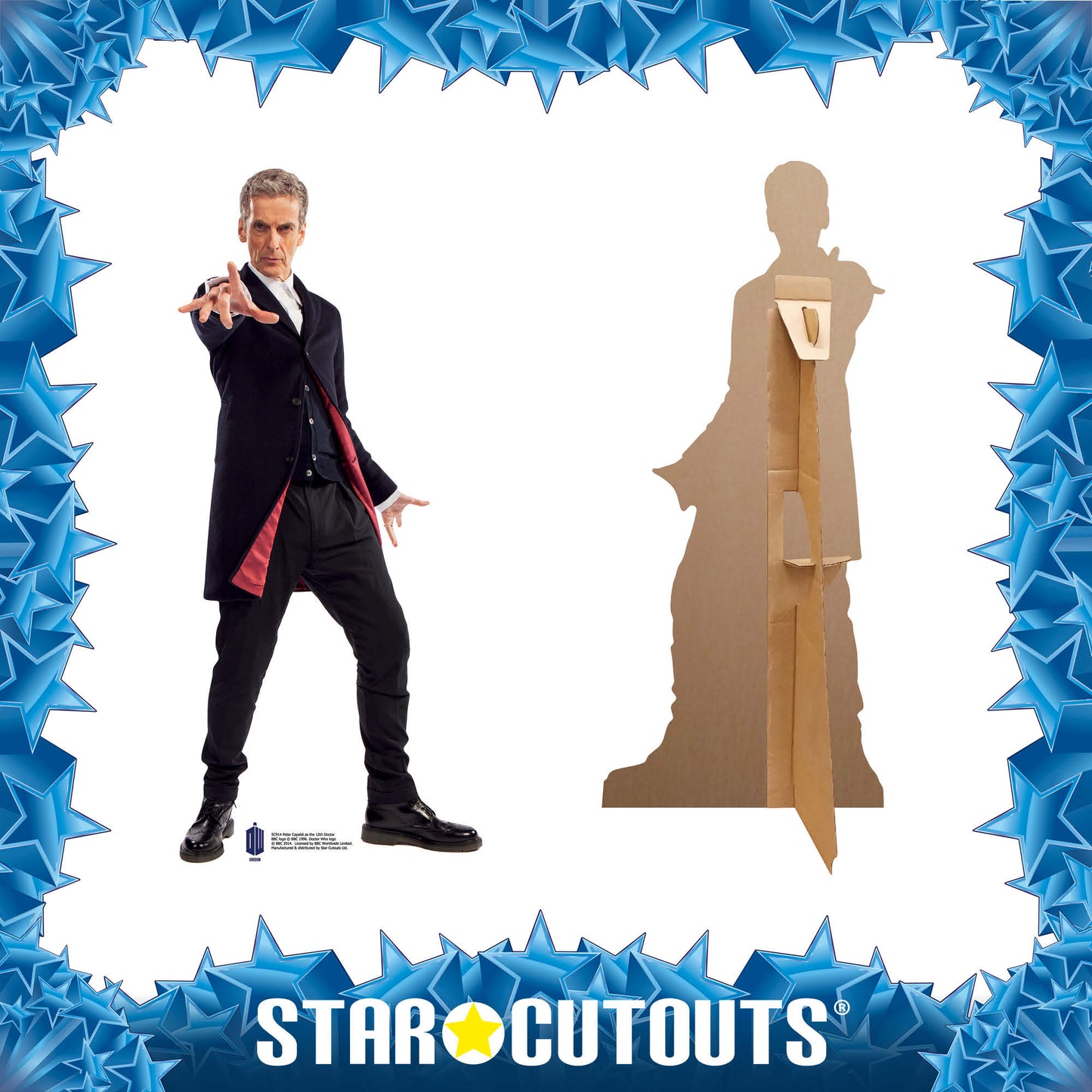 Peter Capaldi Doctor Who STAR MINI Cardboard Cutout MyCardboardCutout