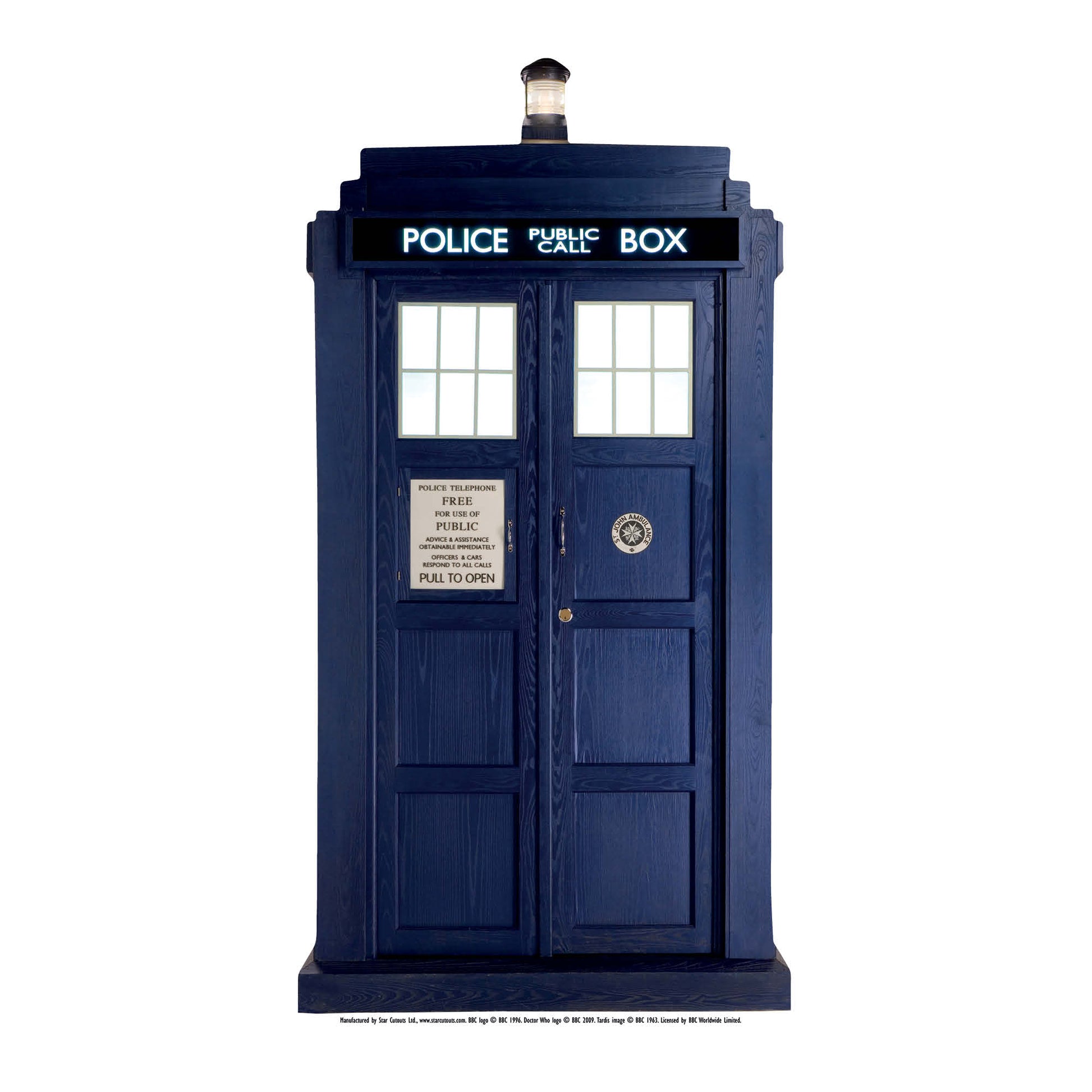 Tardis STAR MINI Cardboard Cutout MyCardboardCutout