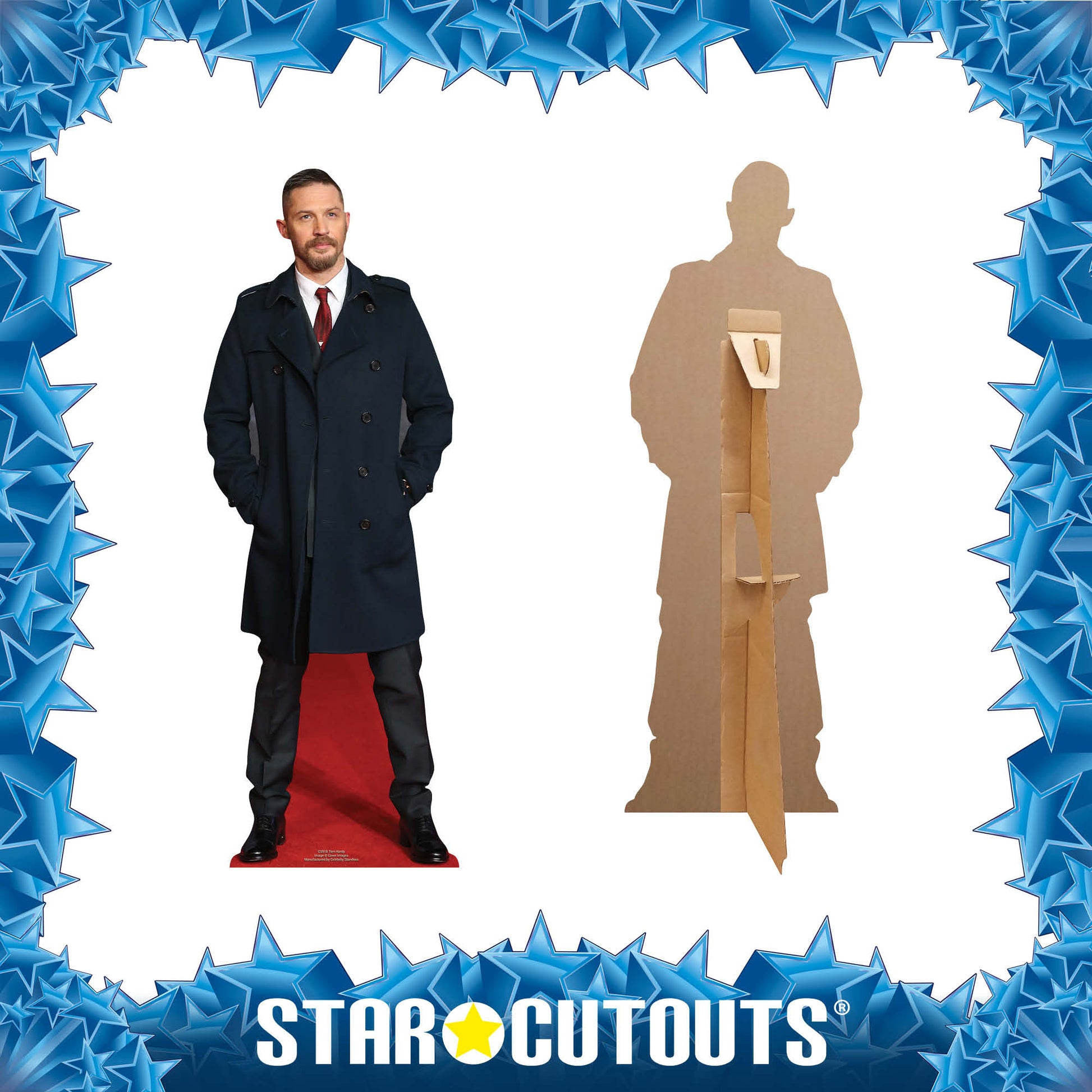 Tom Hardy Small Cardboard Cutout - mycardboardcutout