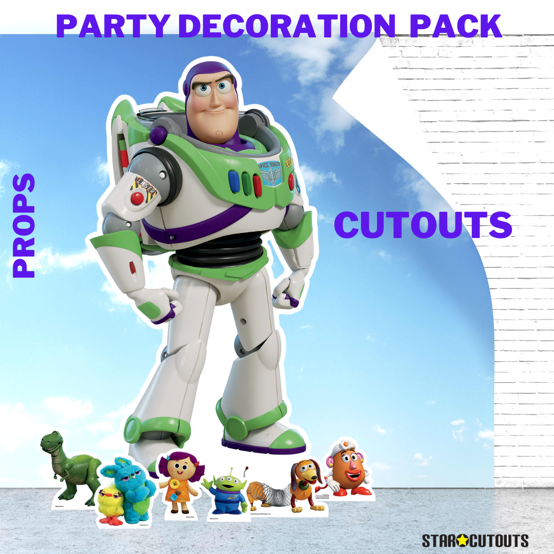 Beautiful Buzz Lightyear Cardboard Cutout Party Decorations