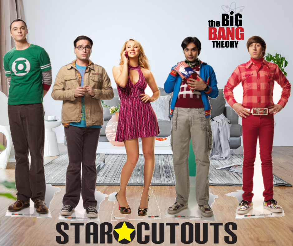 Dr Raj Koothrappali Big Bang Theory Cardboard Cutout Lifesize